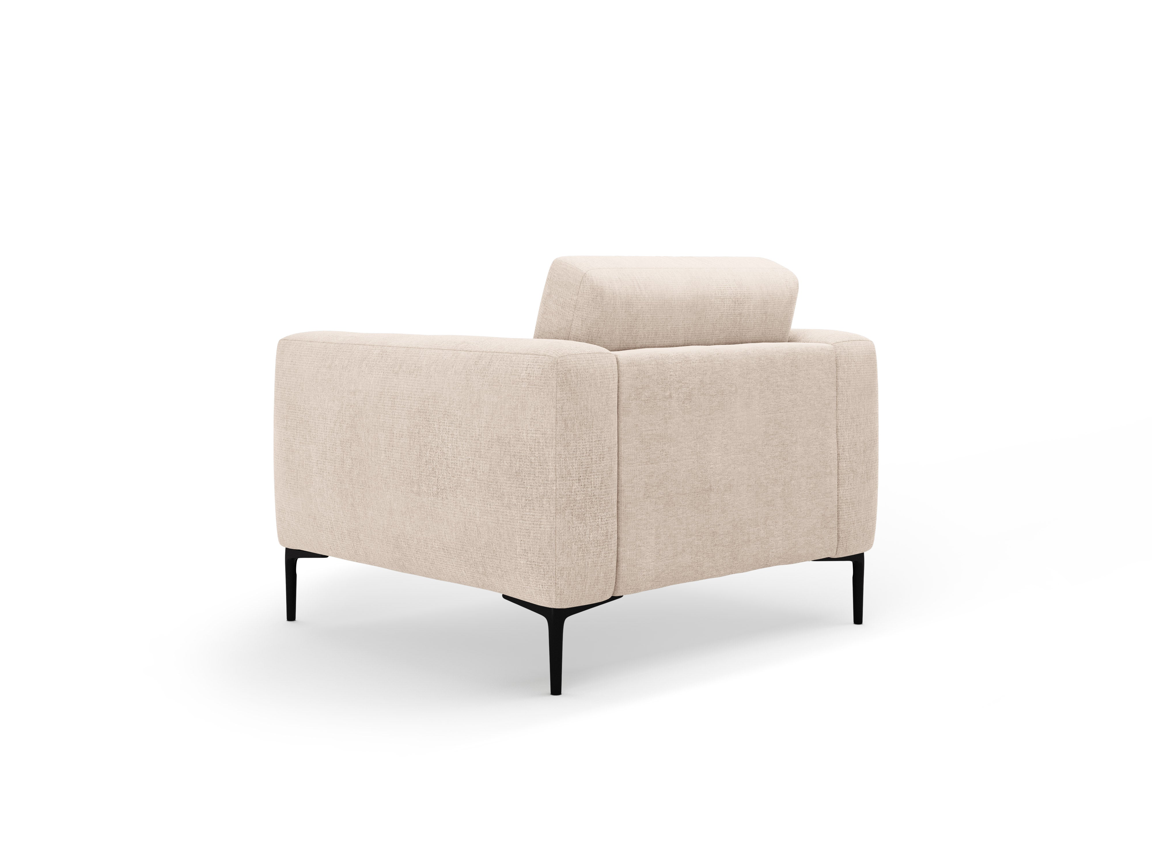 BEMY Sand Chenille Armchair