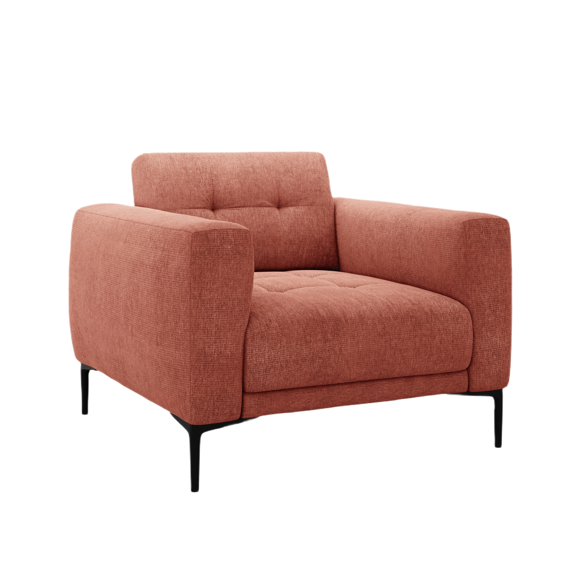 BEMY Coral Chenille Armchair