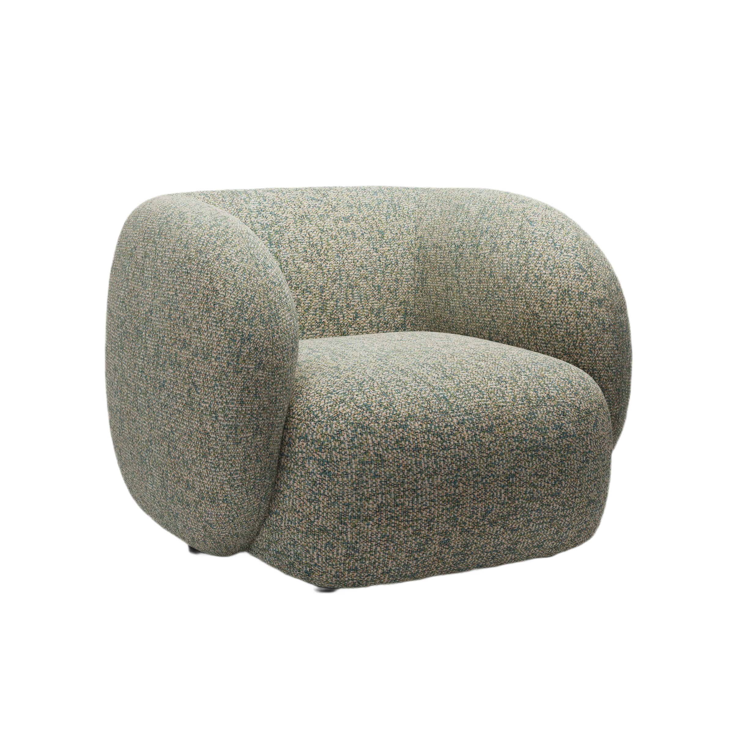 KATE Armchair Light Green Melange