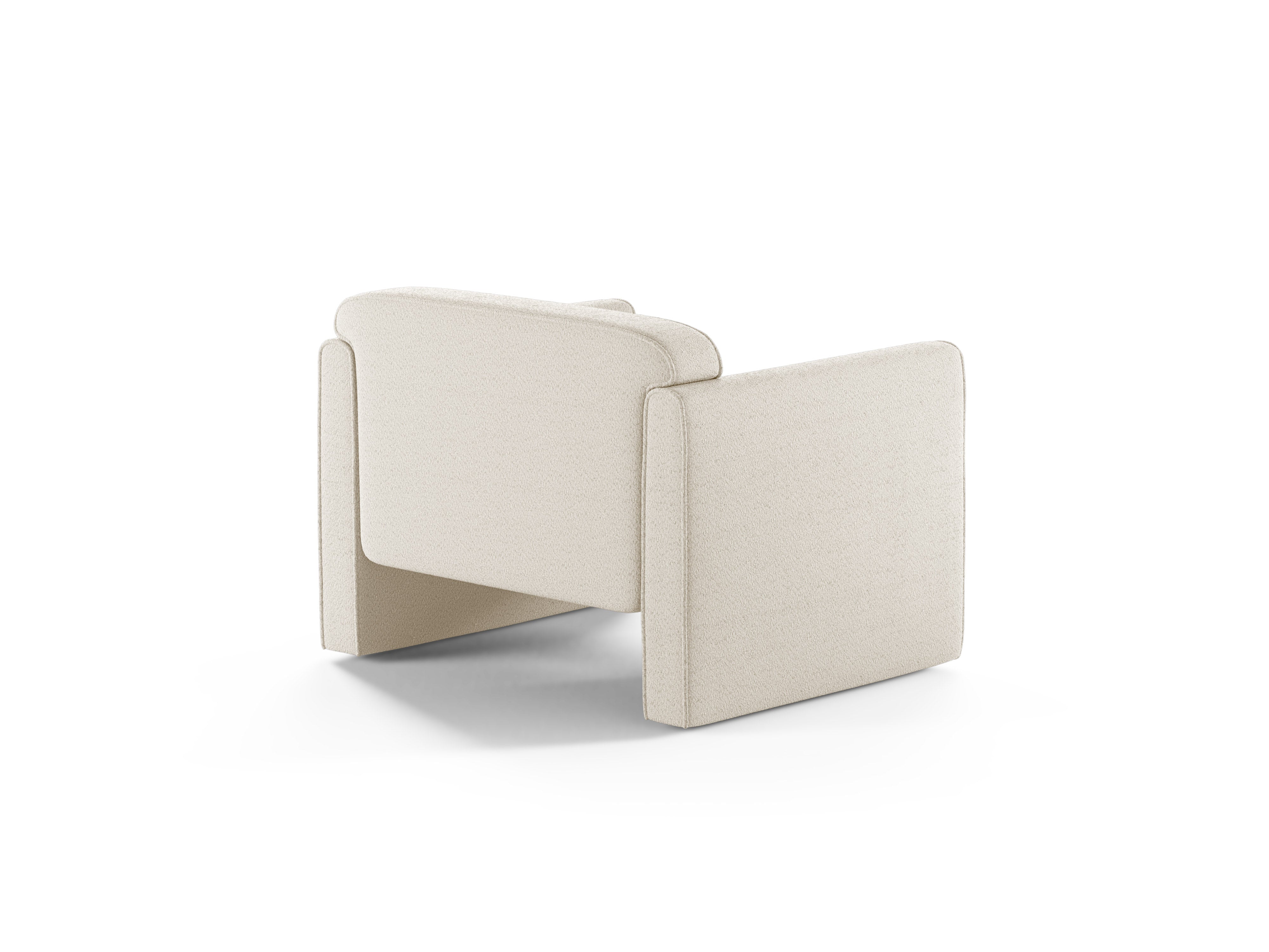 ABBY Armchair Ivory Boucle