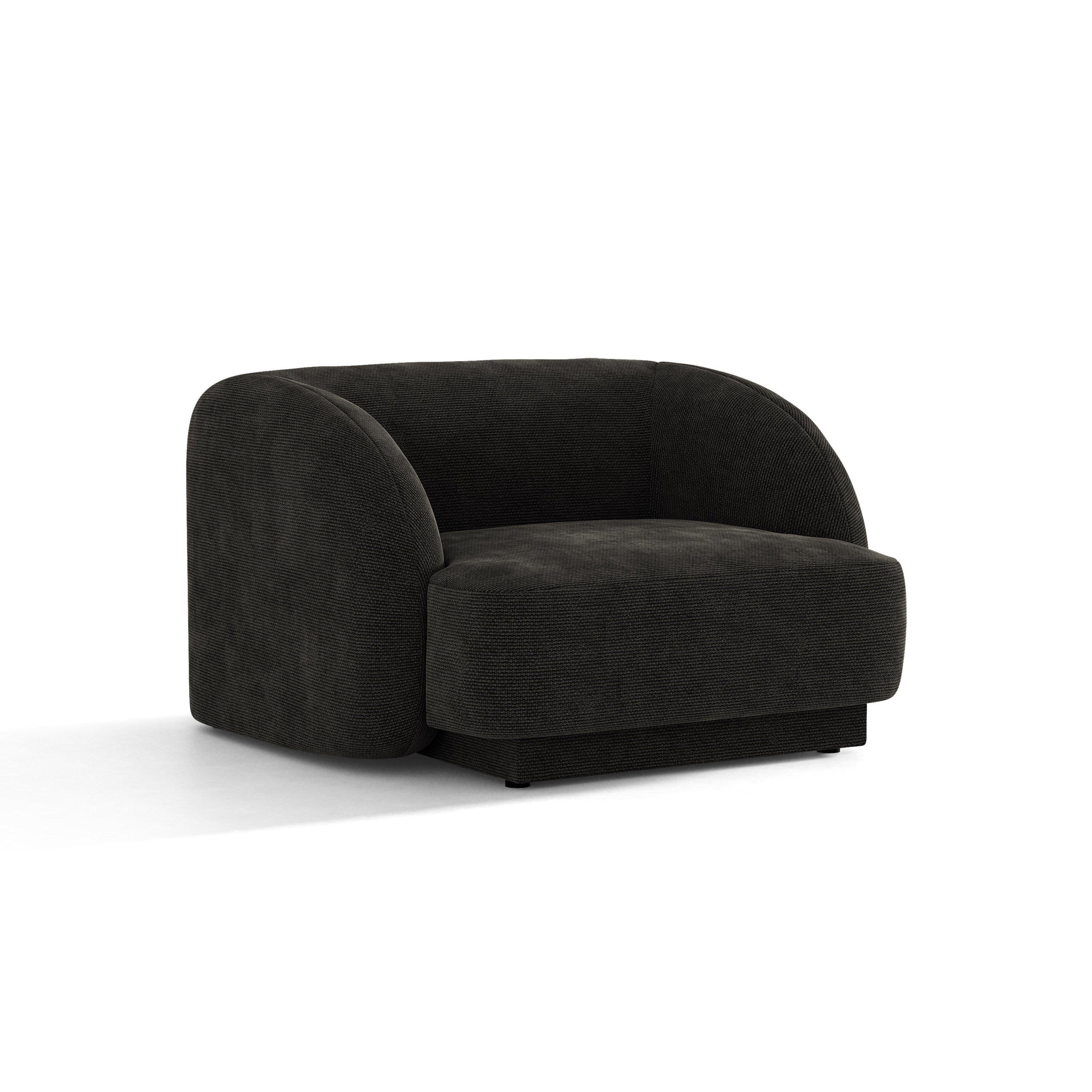 Fotel MILEY czarny szenil – Micadoni
