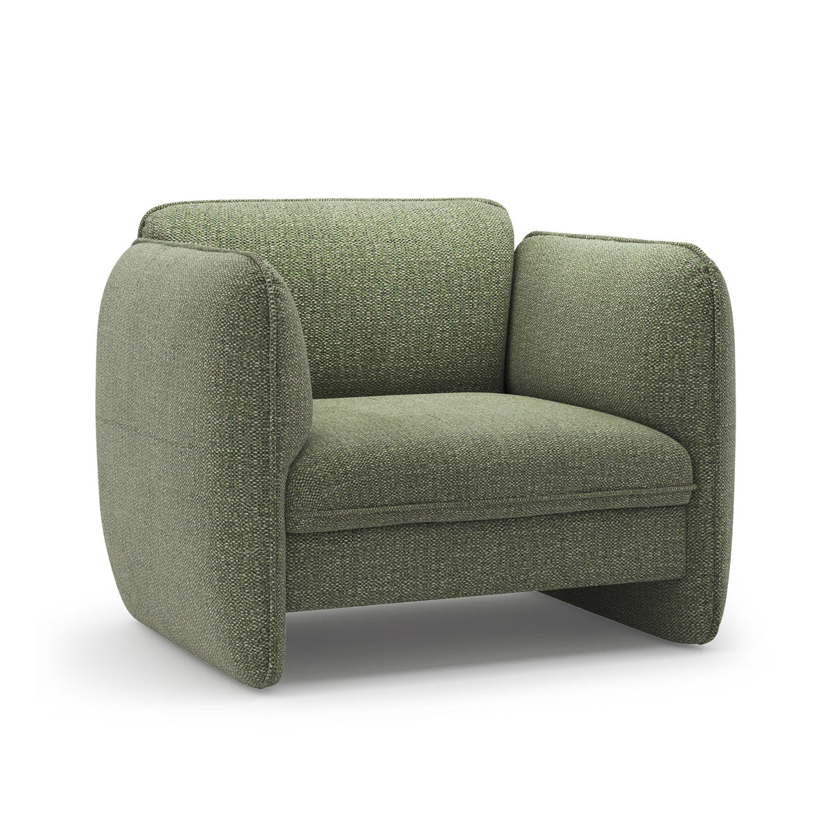 GEORGIA armchair green chenille