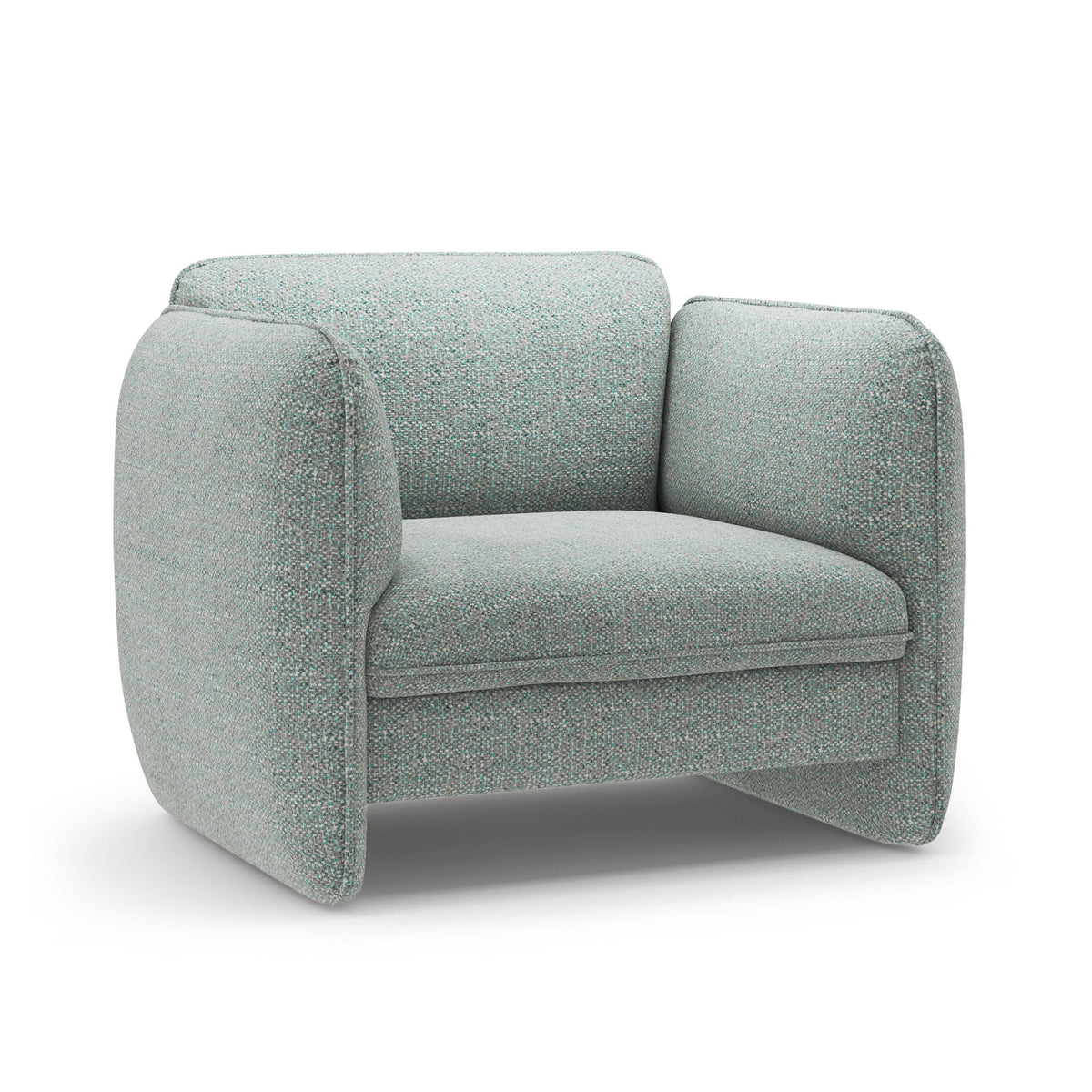 Armchair GEORGIA Muted Blue Chenille