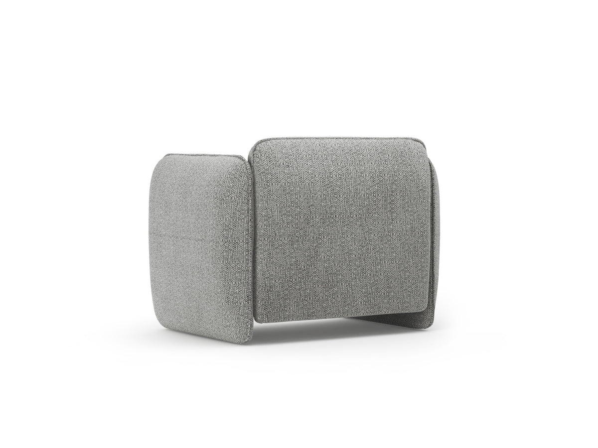 Armchair GEORGIA Gray Chenille