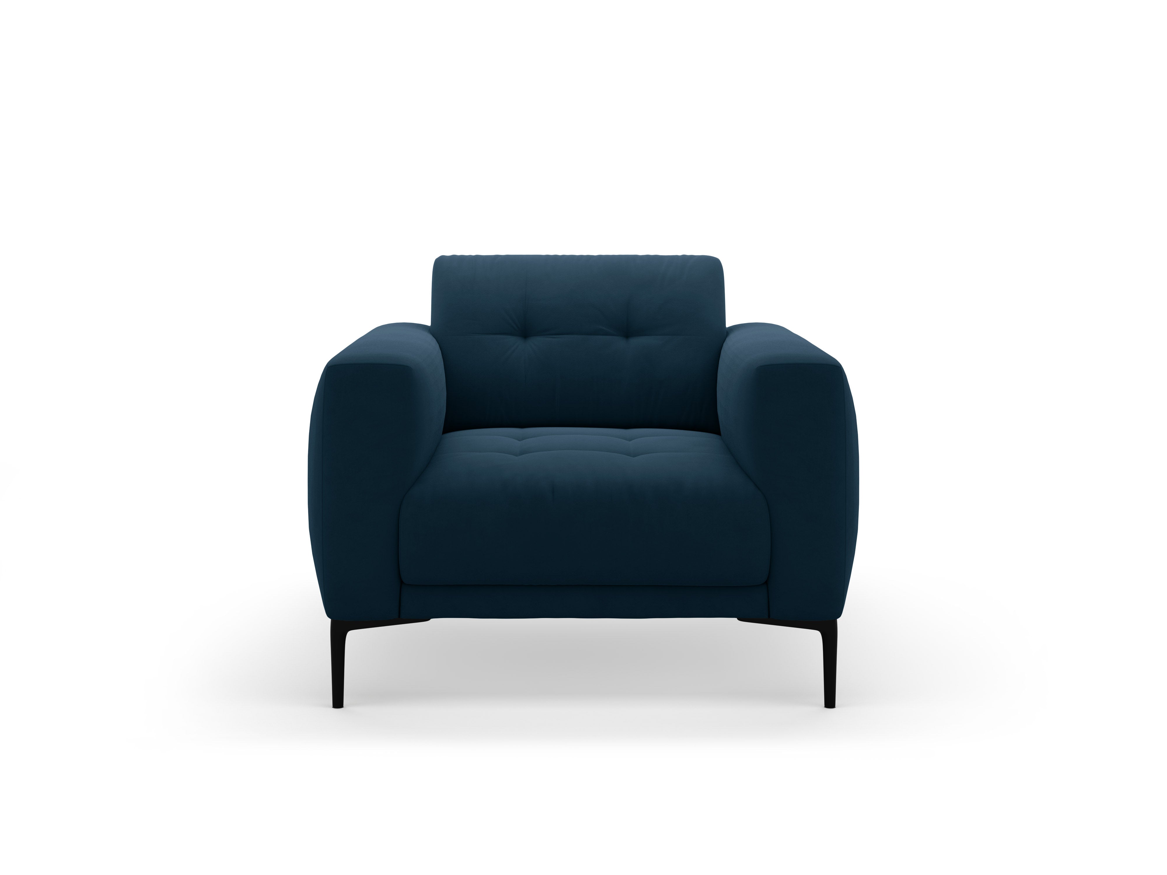 Velvet Armchair BEMY Royal Blue