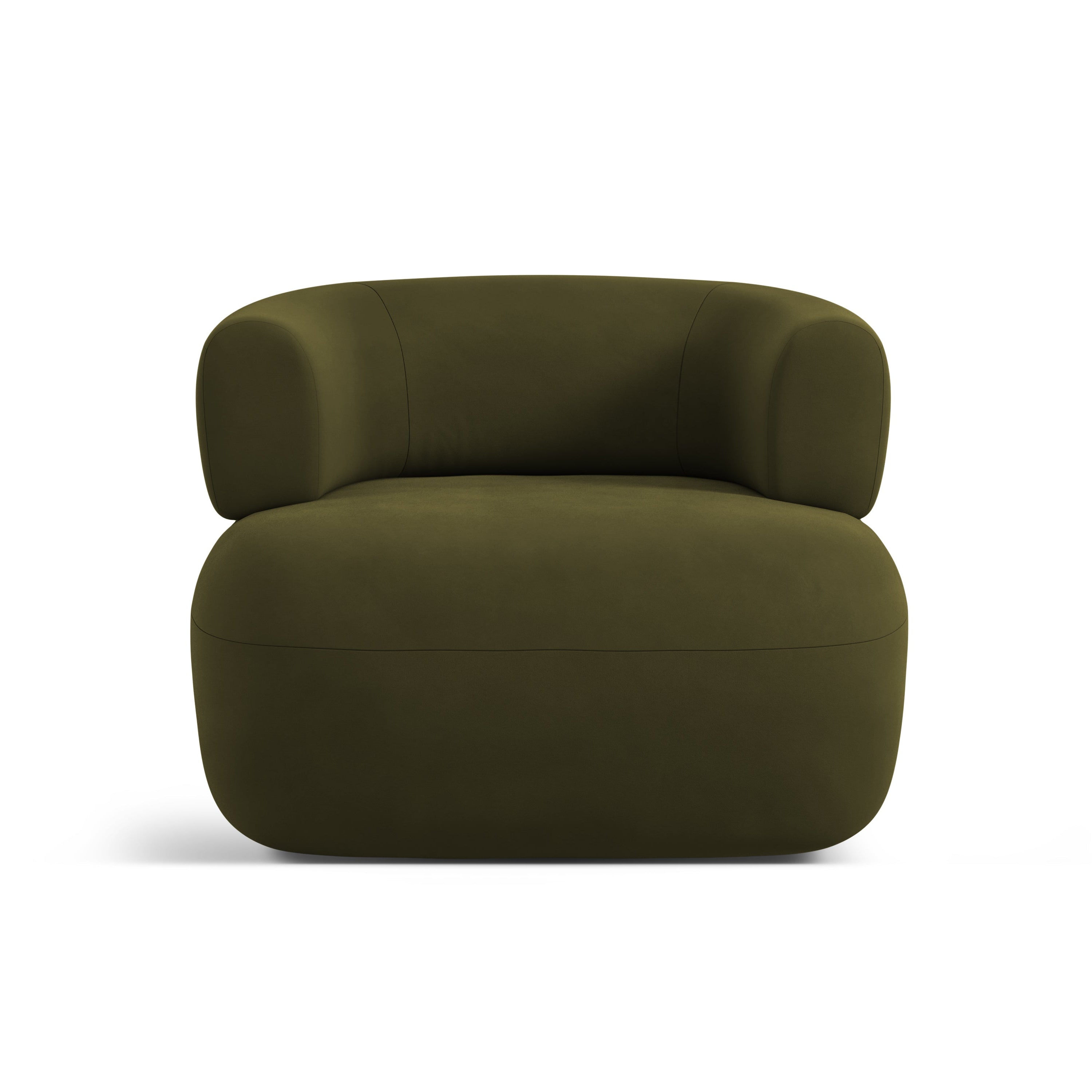 JENNY Green Velvet Armchair