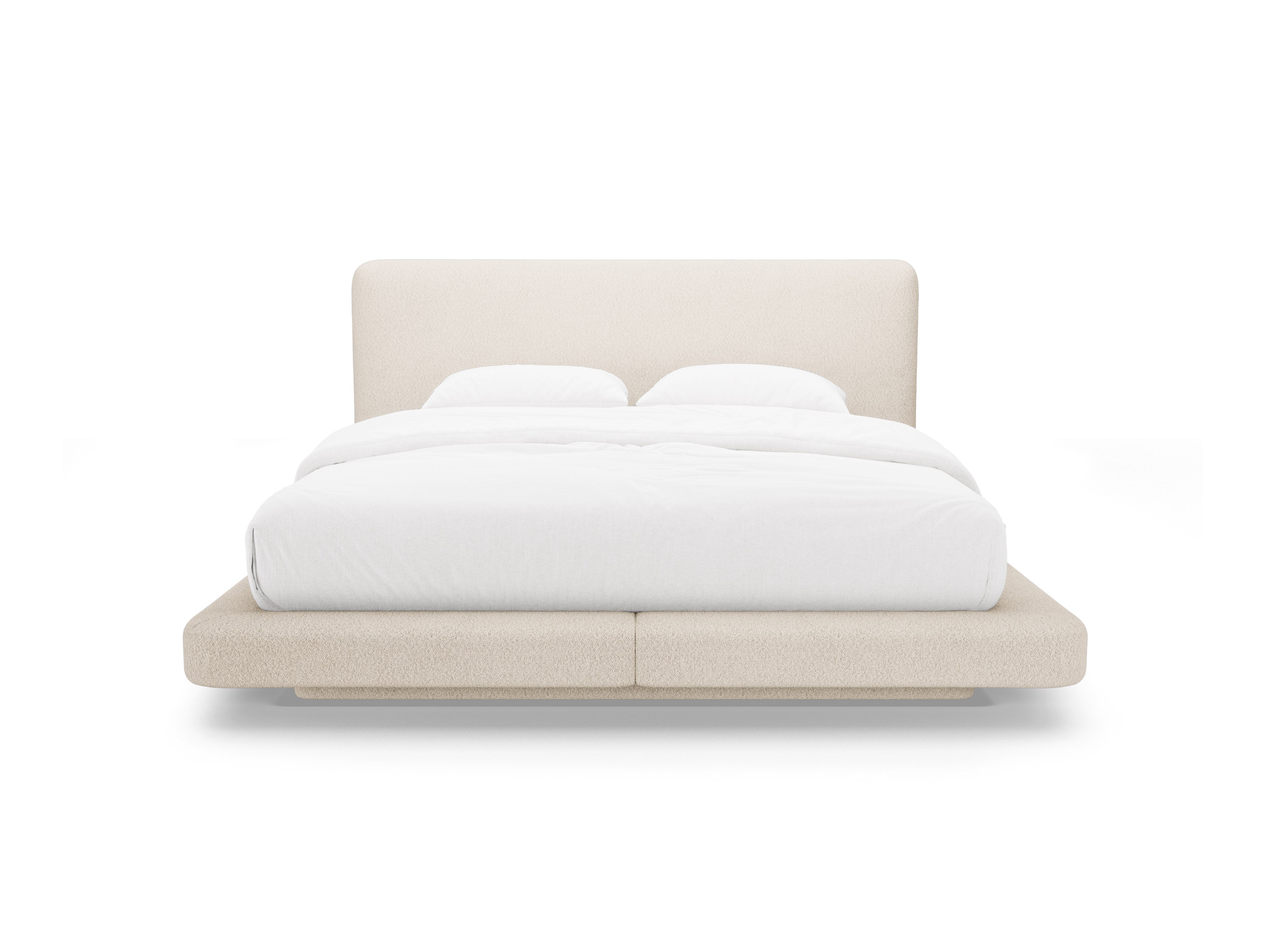 LINEA bed beige boucle