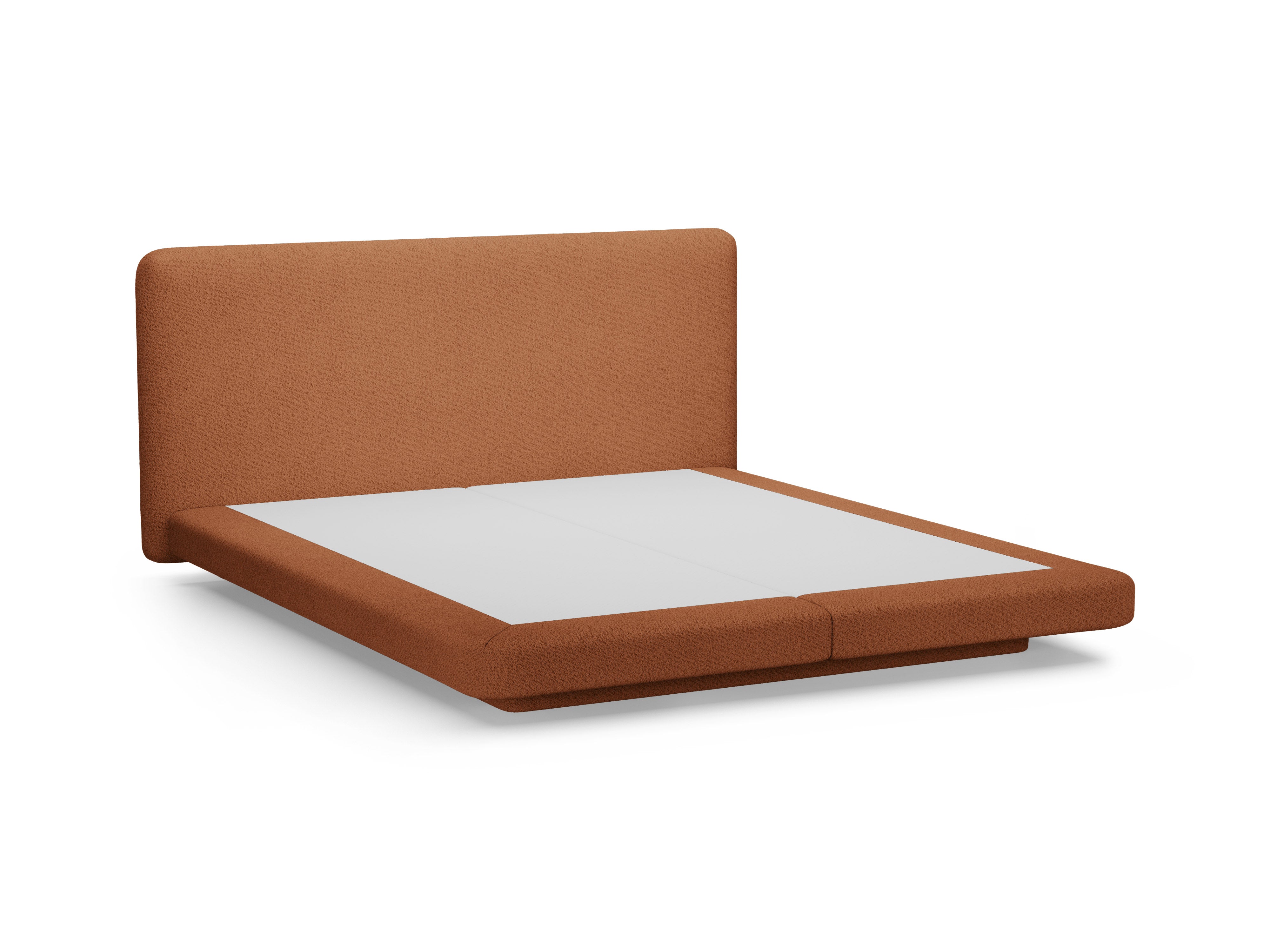 LINEA terracotta boucle bed