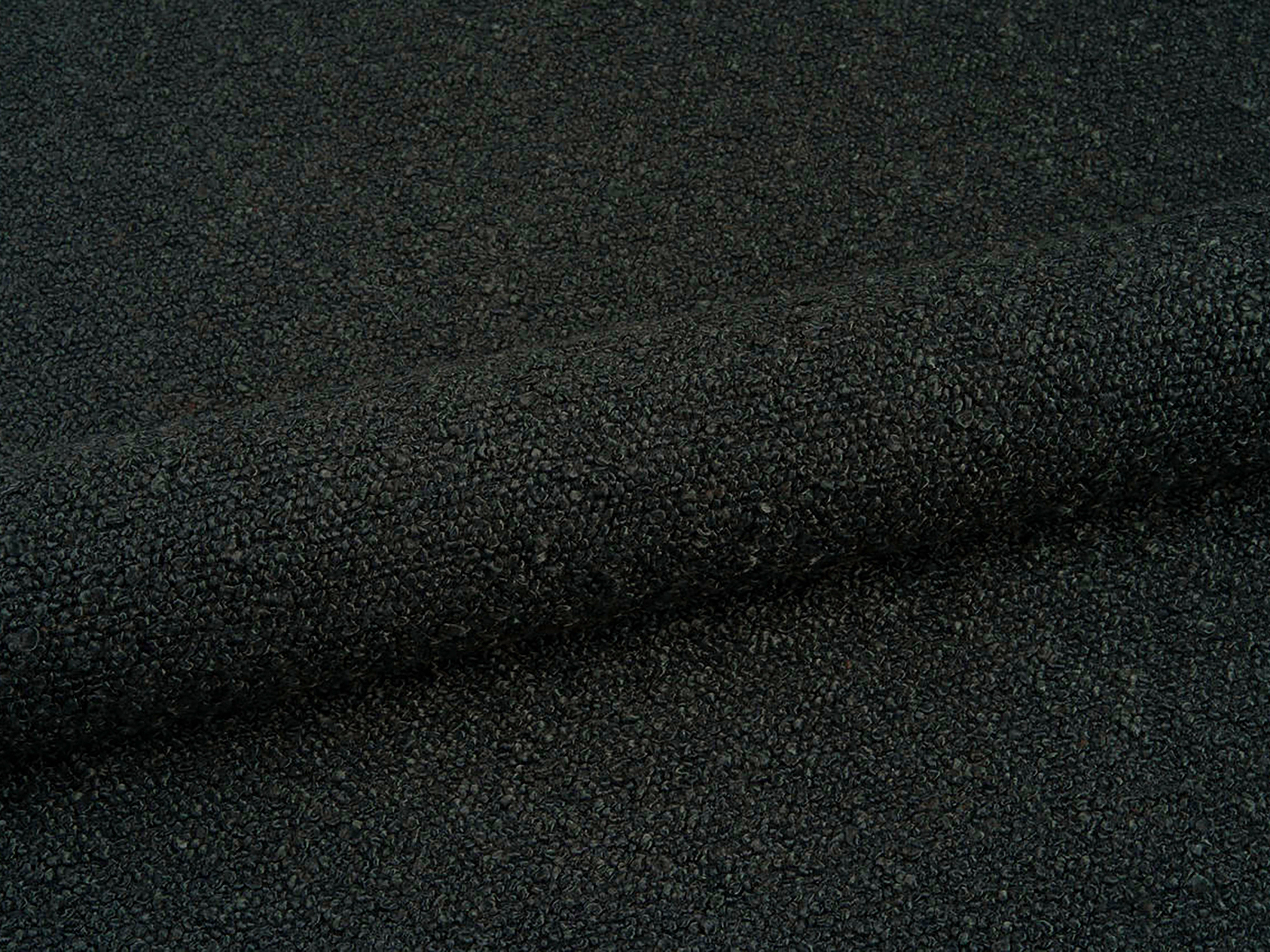 LINEA Bed black boucle