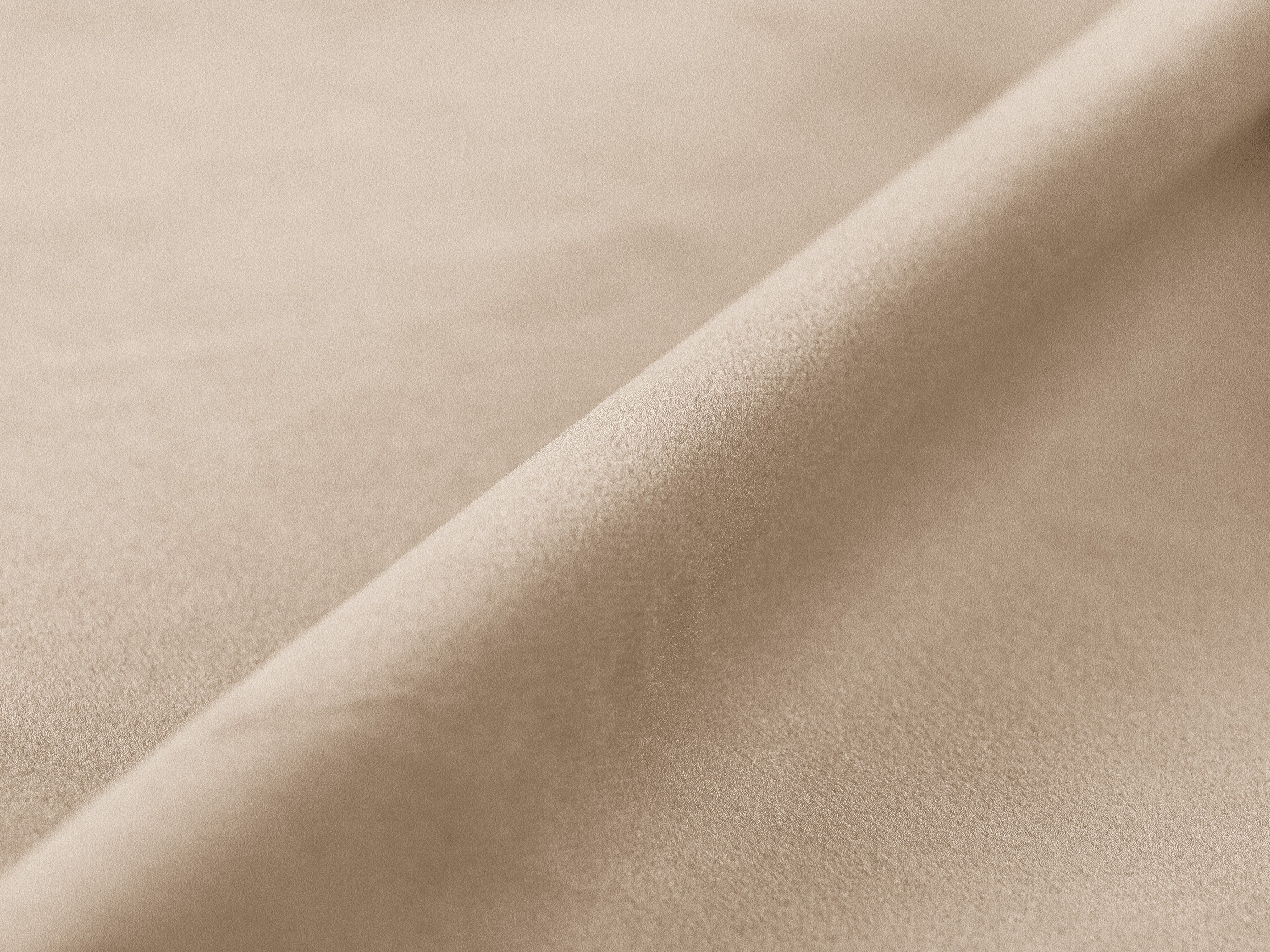 Velvet Bed WHALE Beige