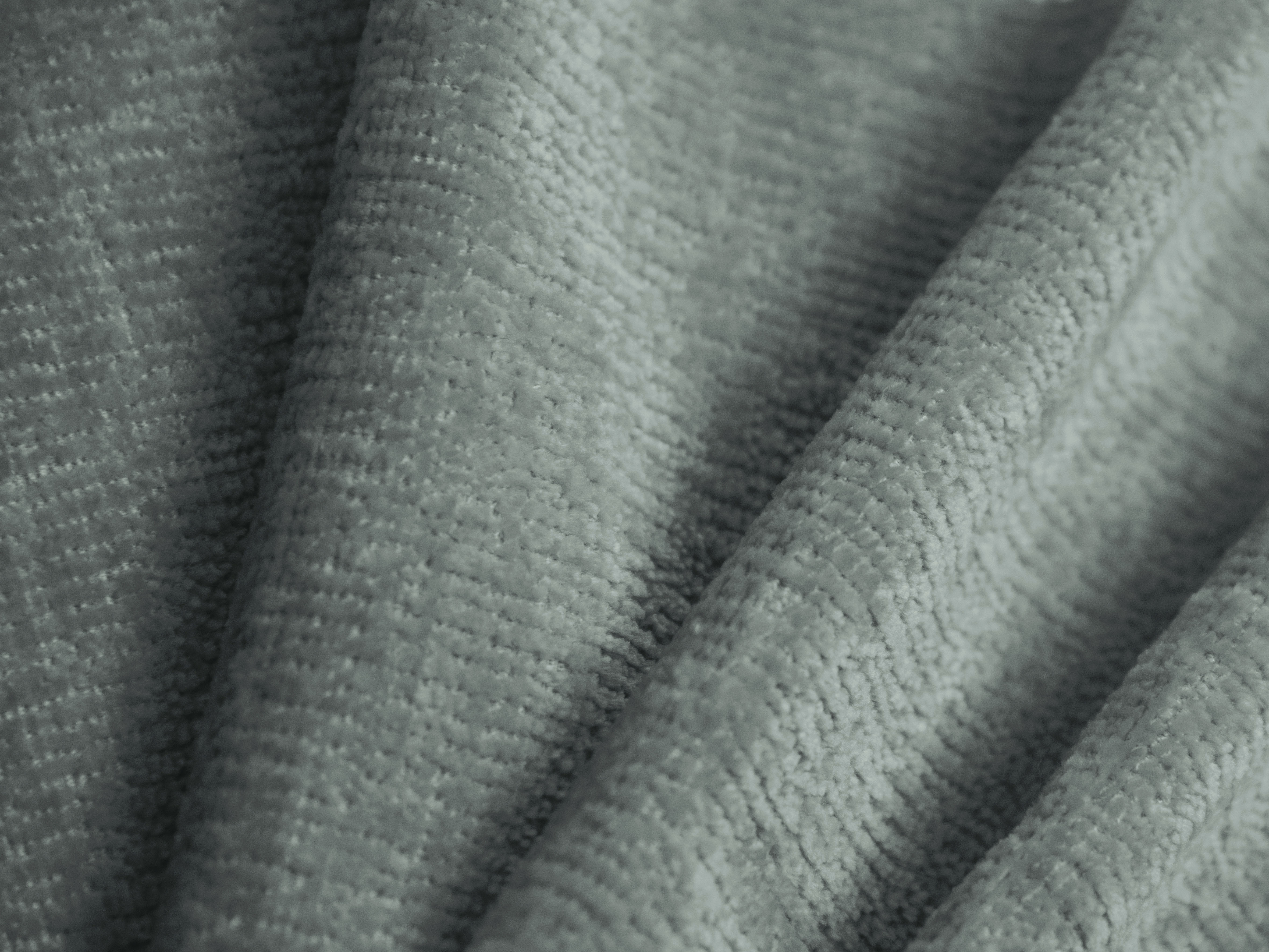 SOLANGE Bed Light Blue Chenille
