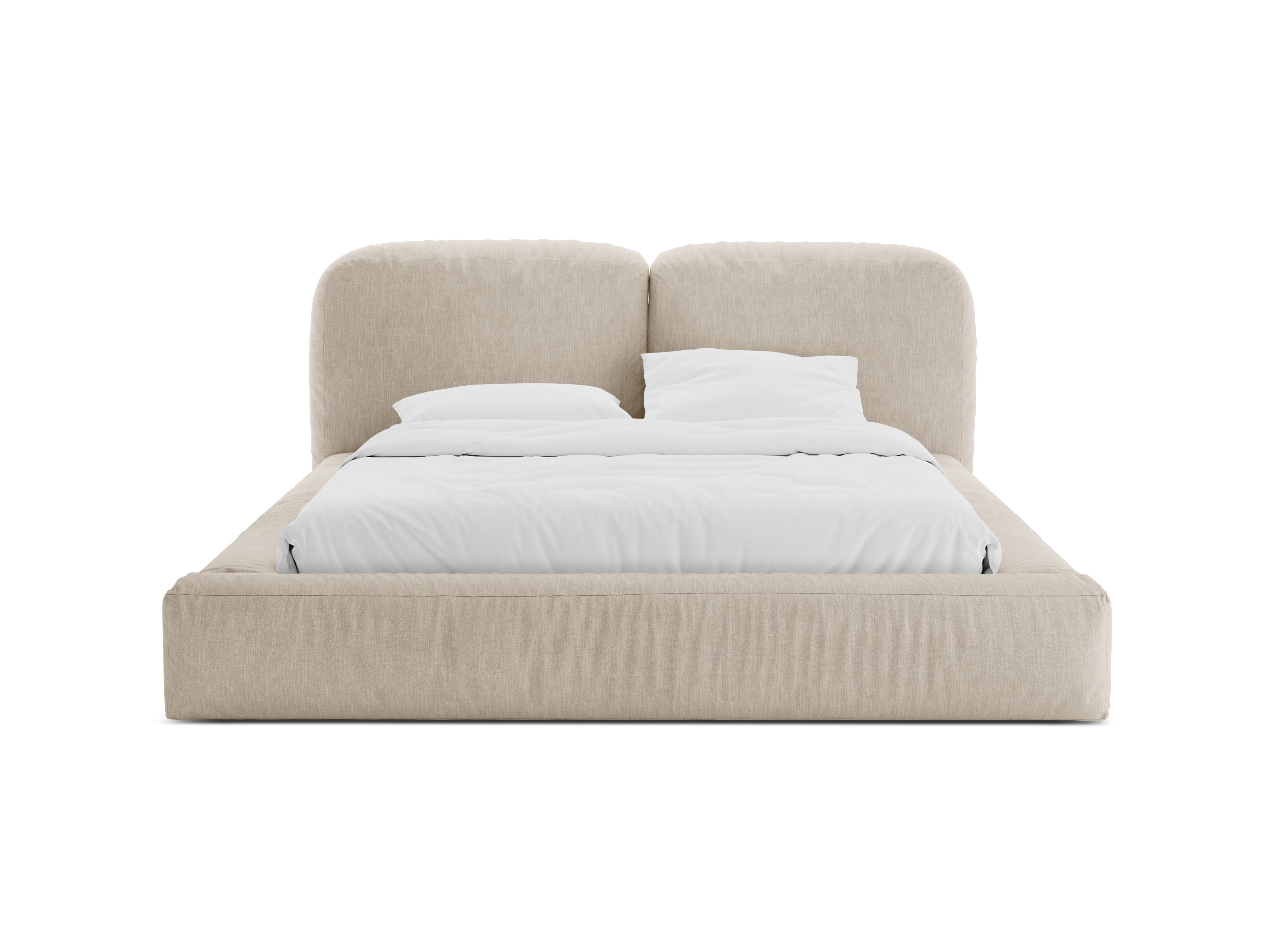 MARTINA Bed Light Beige