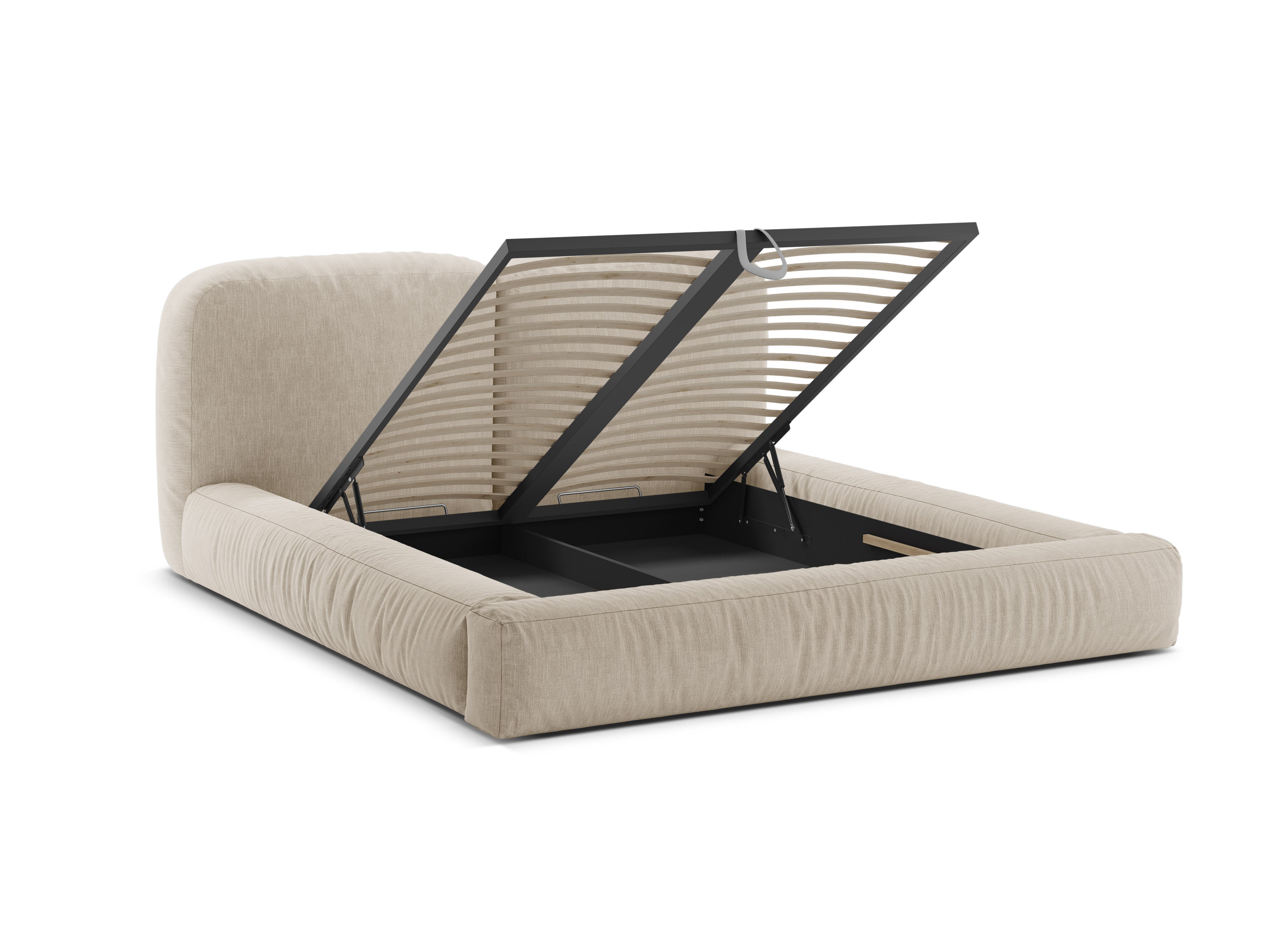 MARTINA Bed Light Beige
