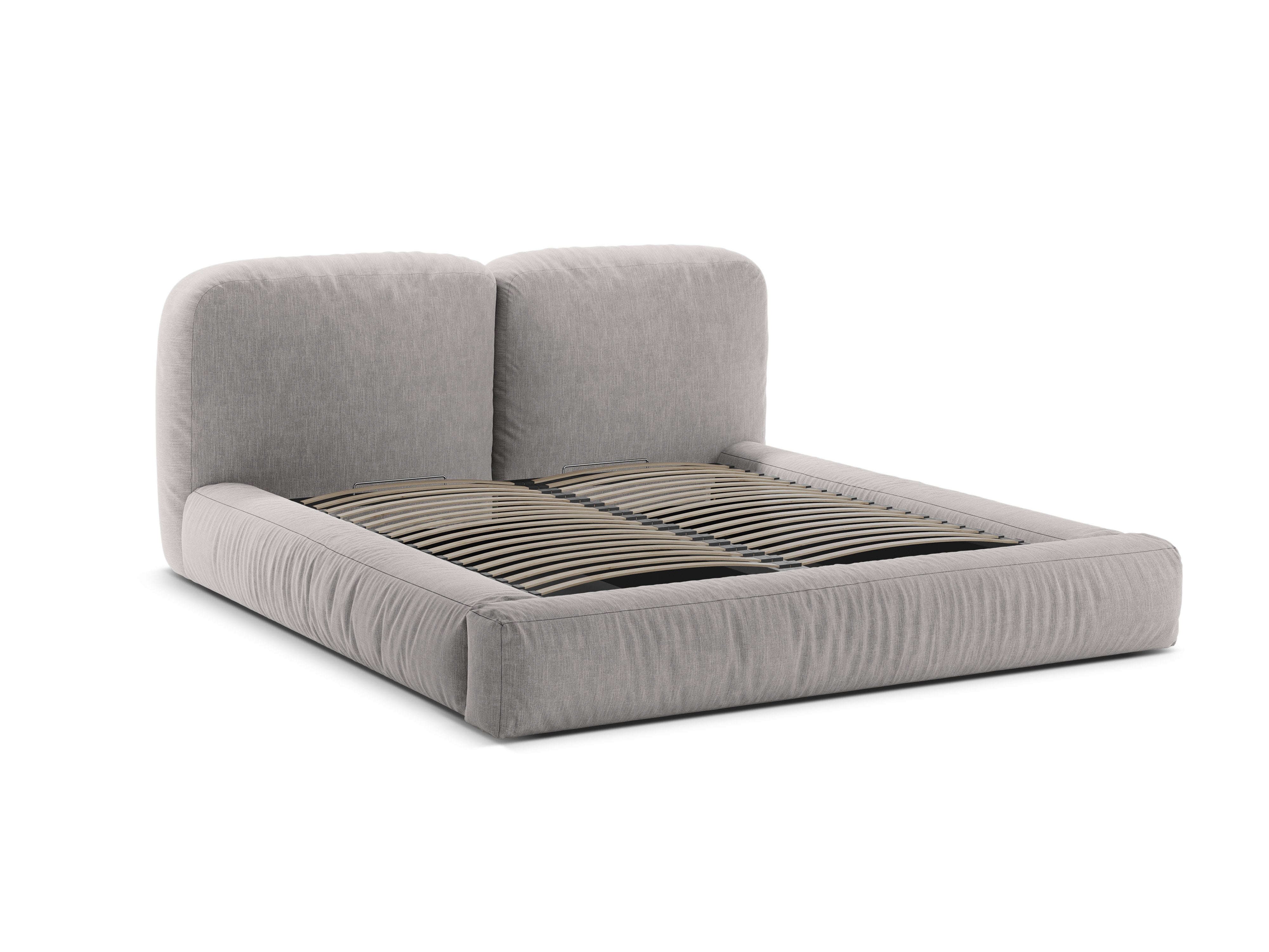 MARTINA Bed Light Gray