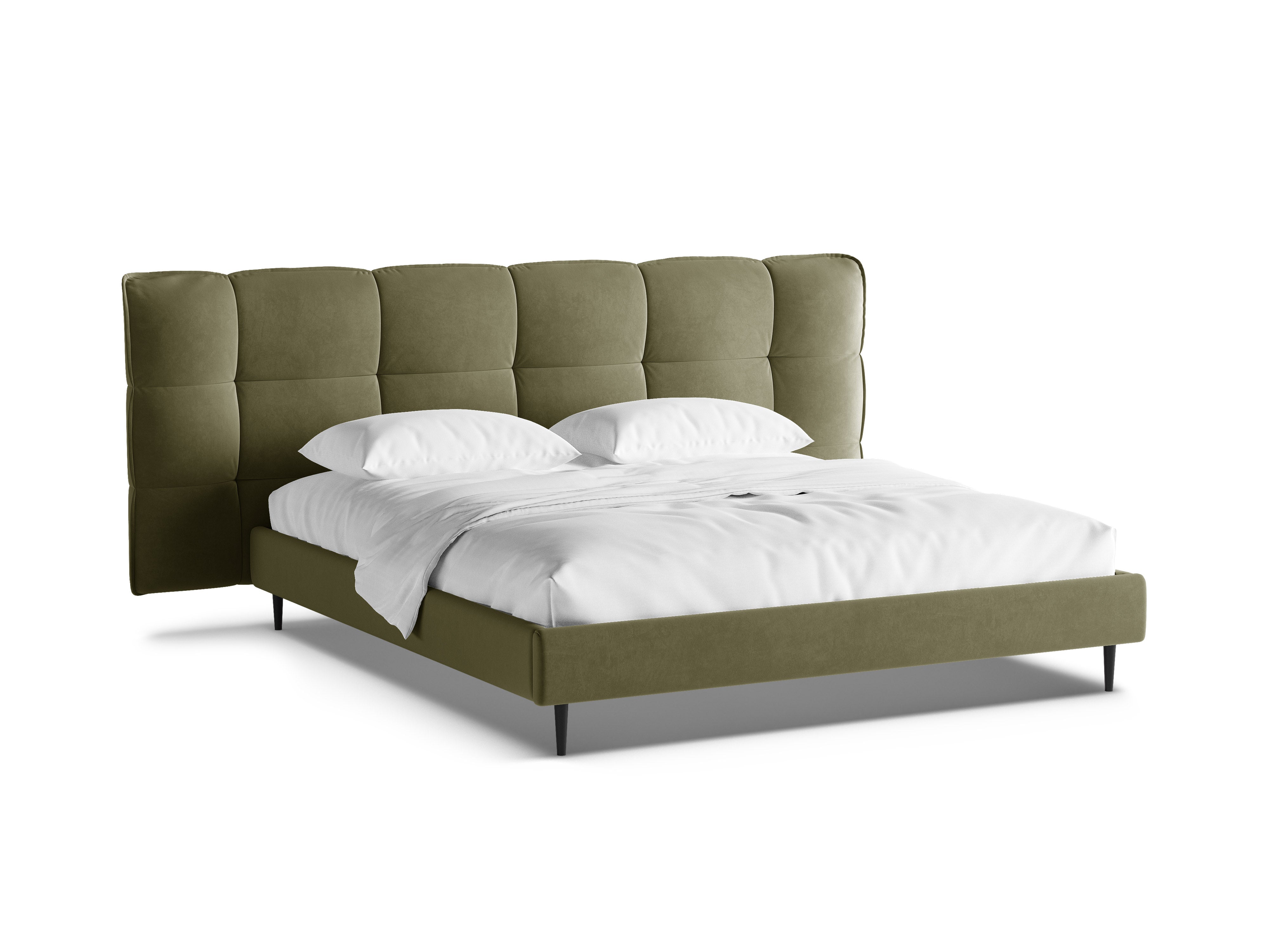 Velvet Bed ERIC Olive