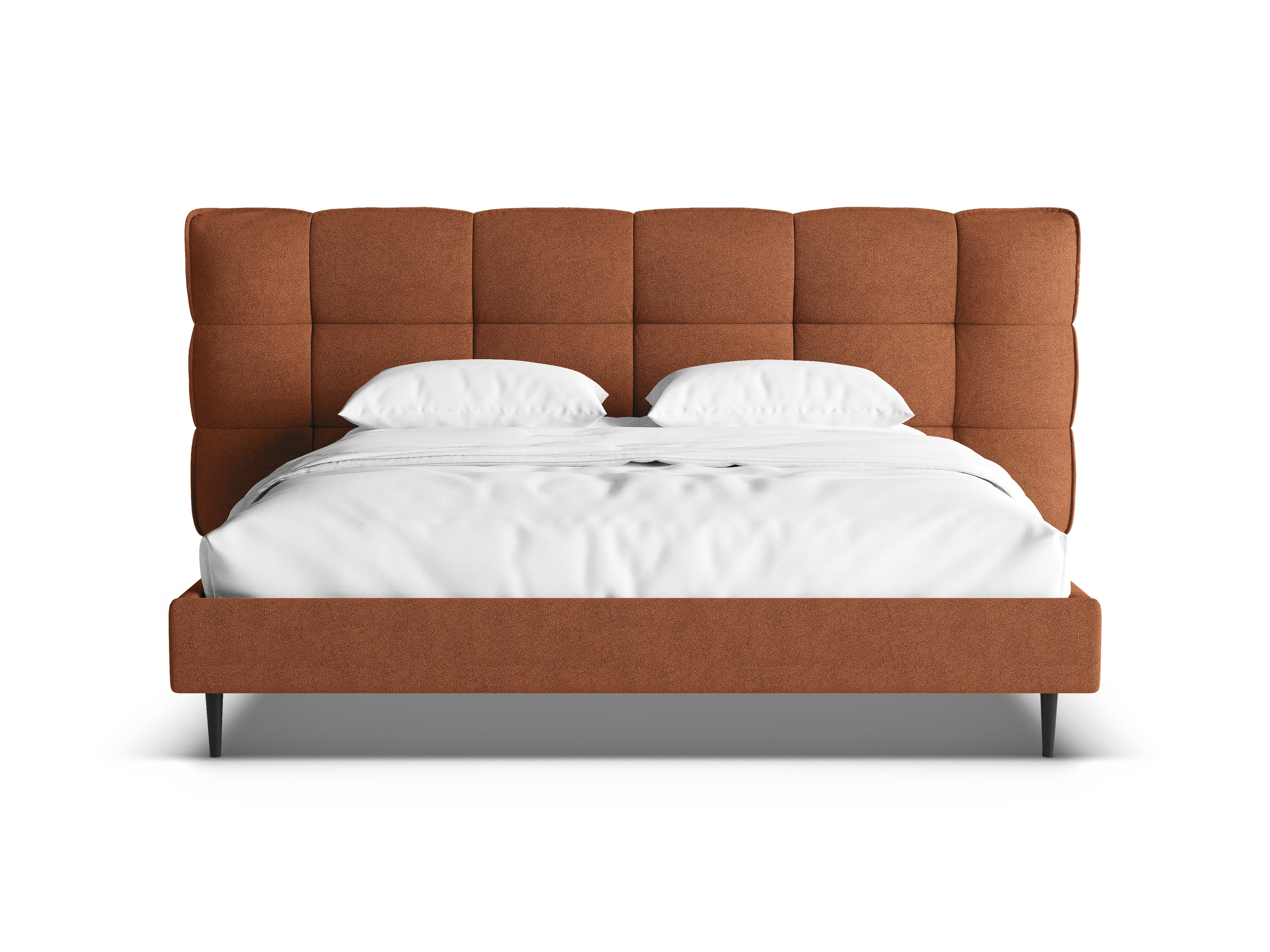 ERIC Brick Boucle Bed