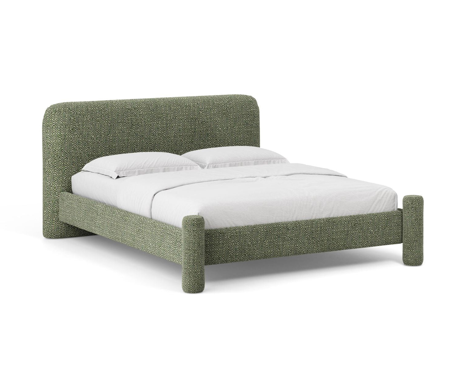VERA bed green mélange