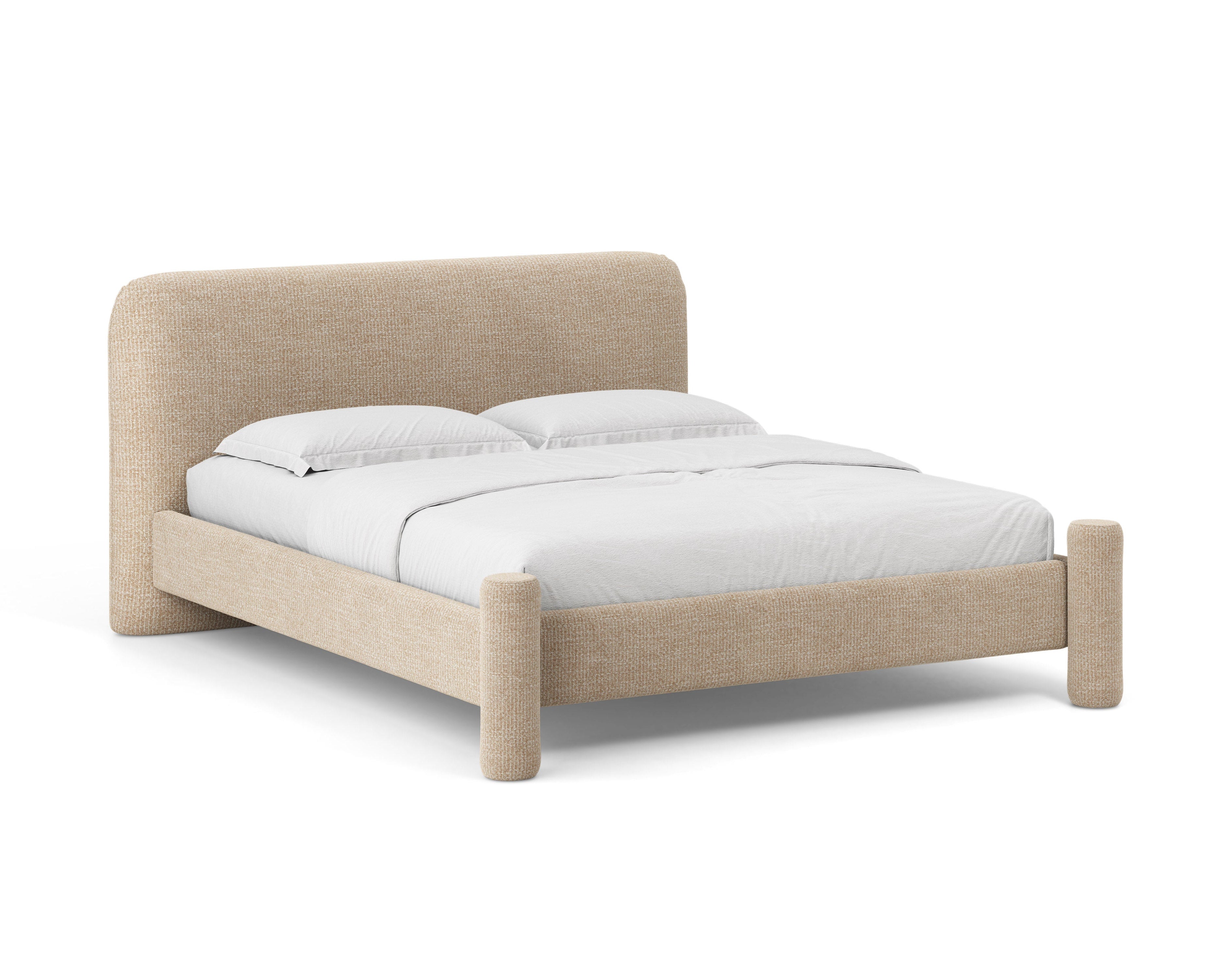 VERA bed in sandy mélange