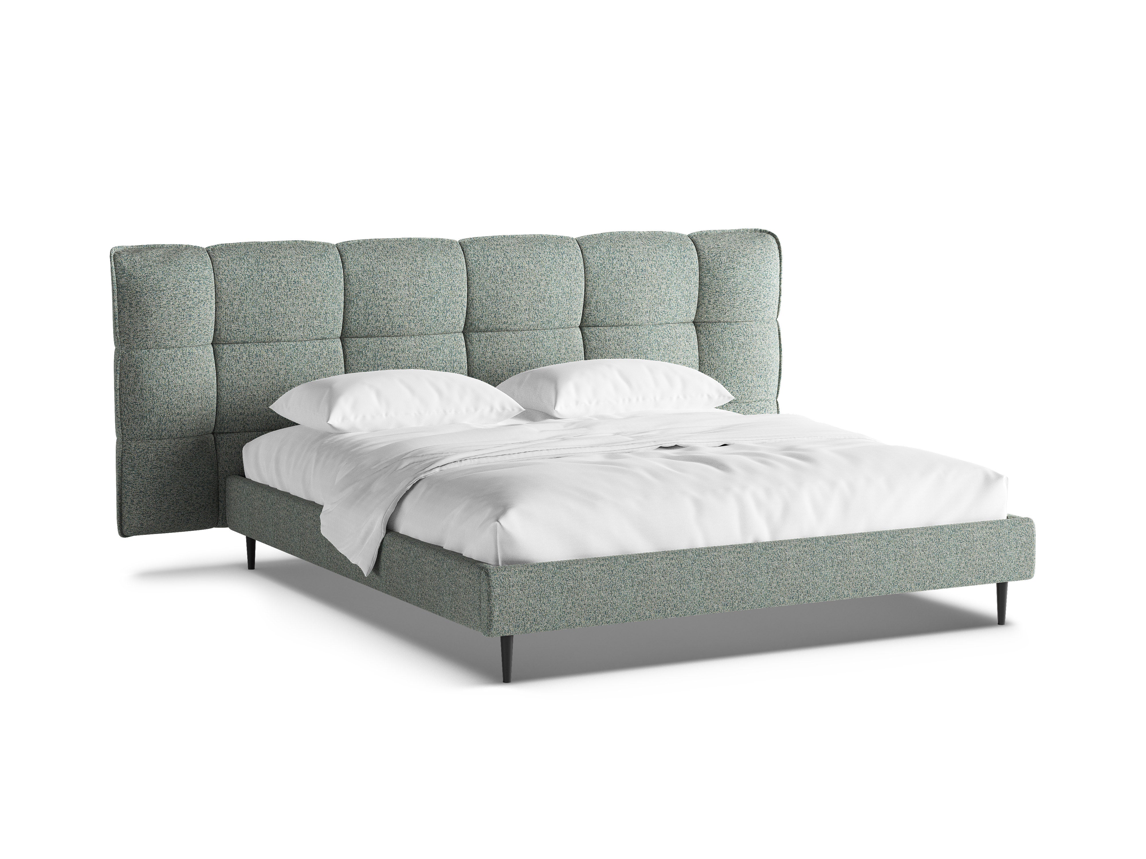 ERIC Bed Green Moss Mélange