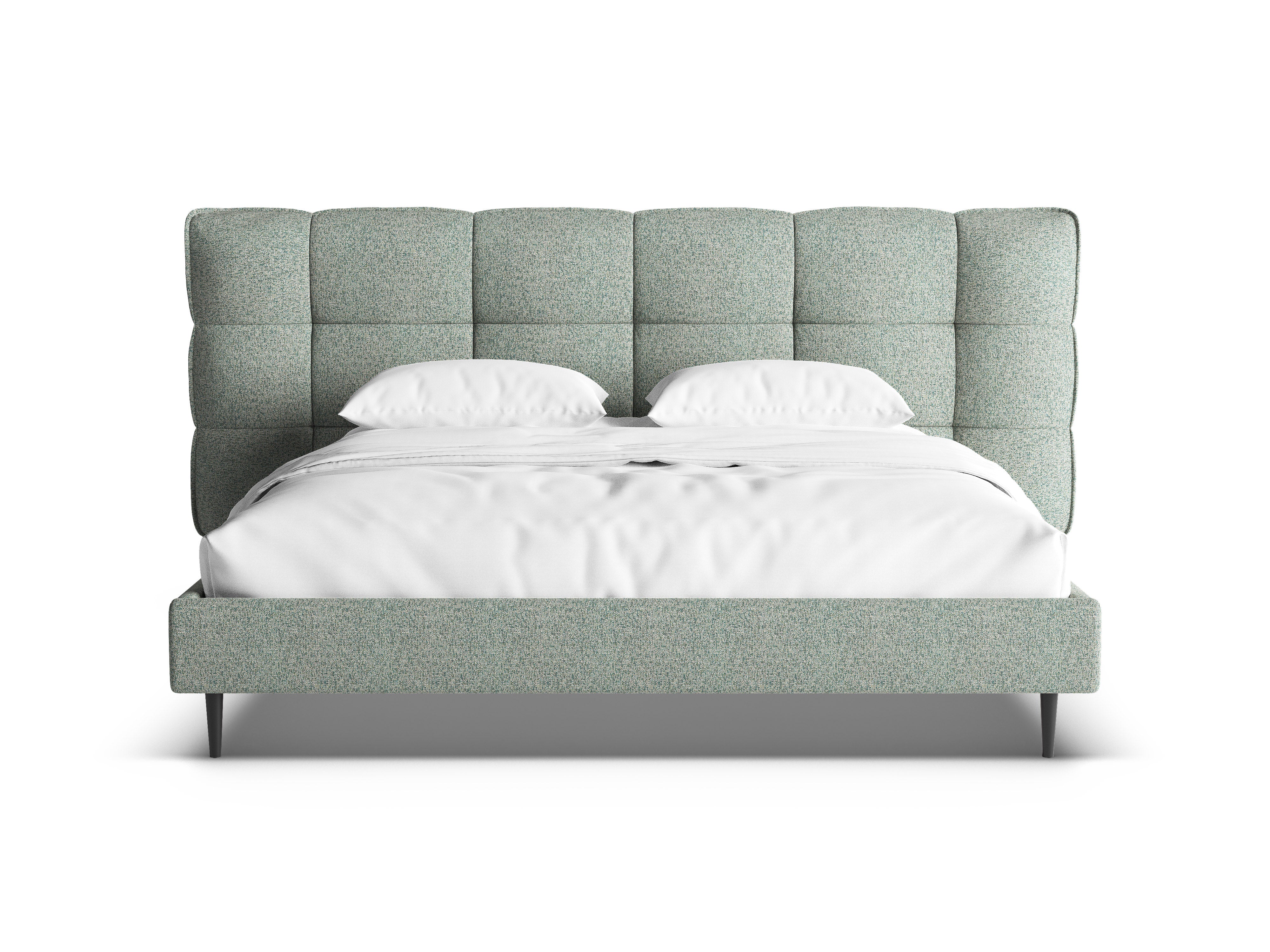 ERIC Bed Green Moss Mélange