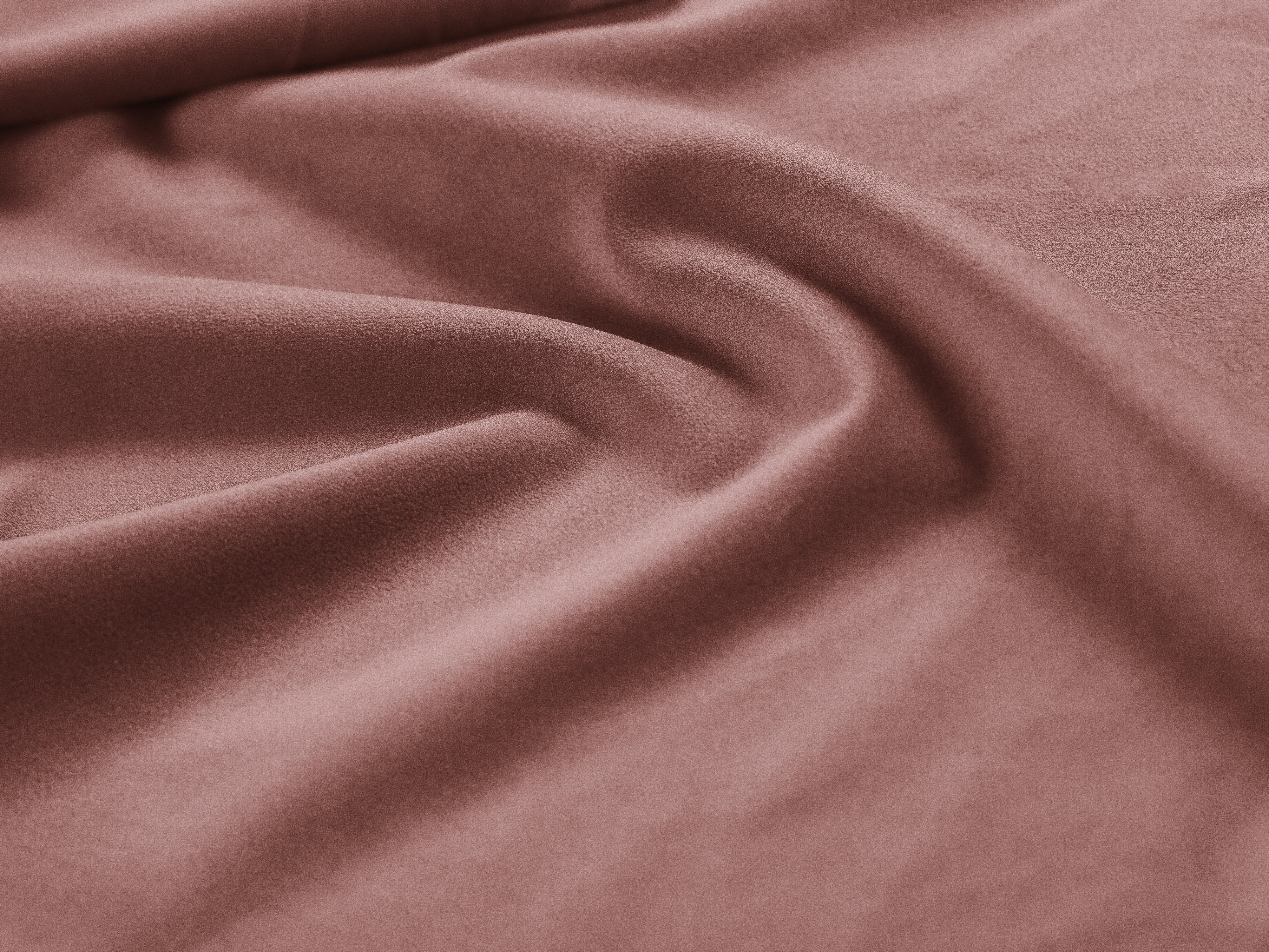Single velvet bed with storage for bedding ALLISON pink