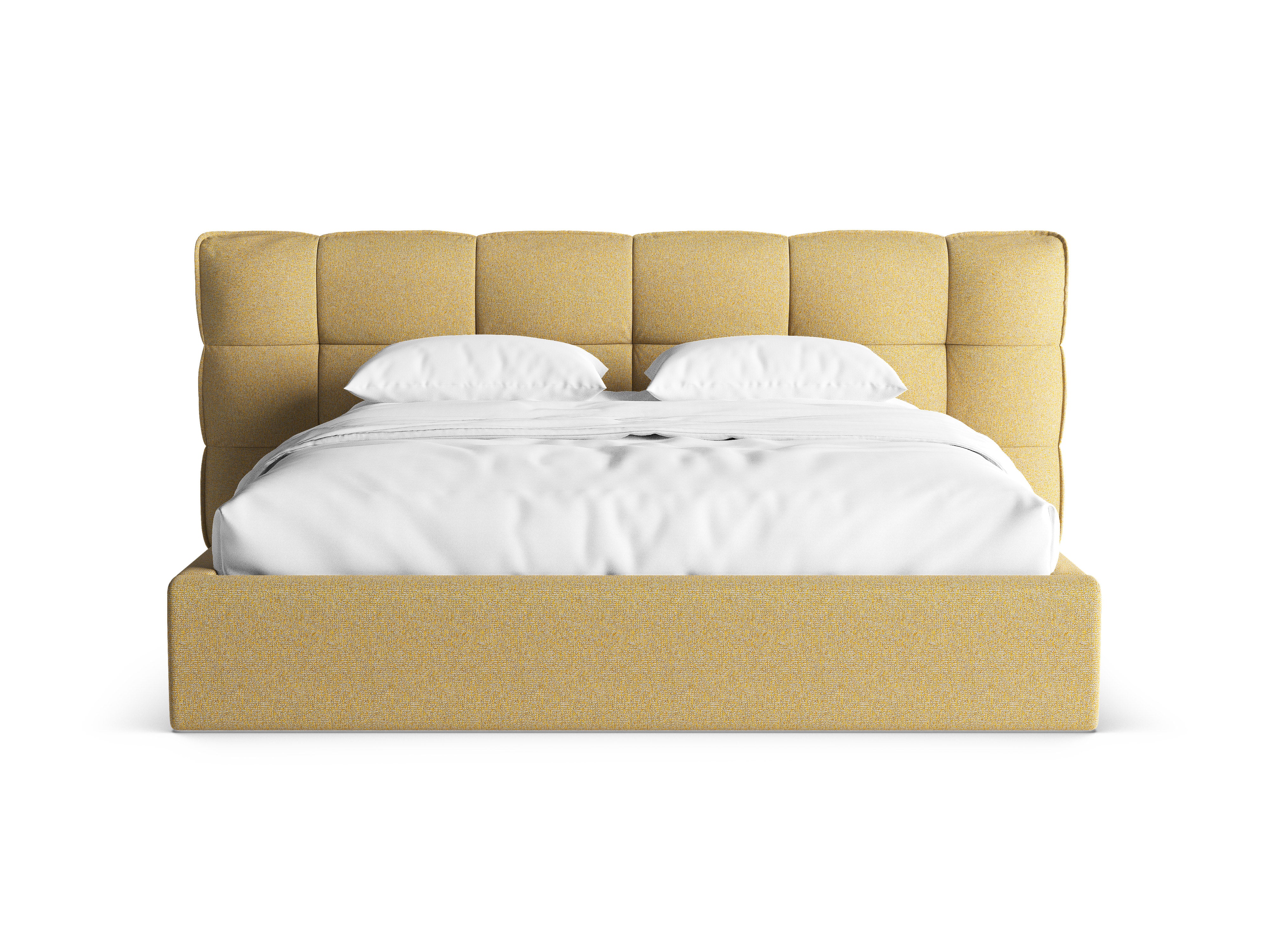 ERIC bed with storage in sunflower mélange