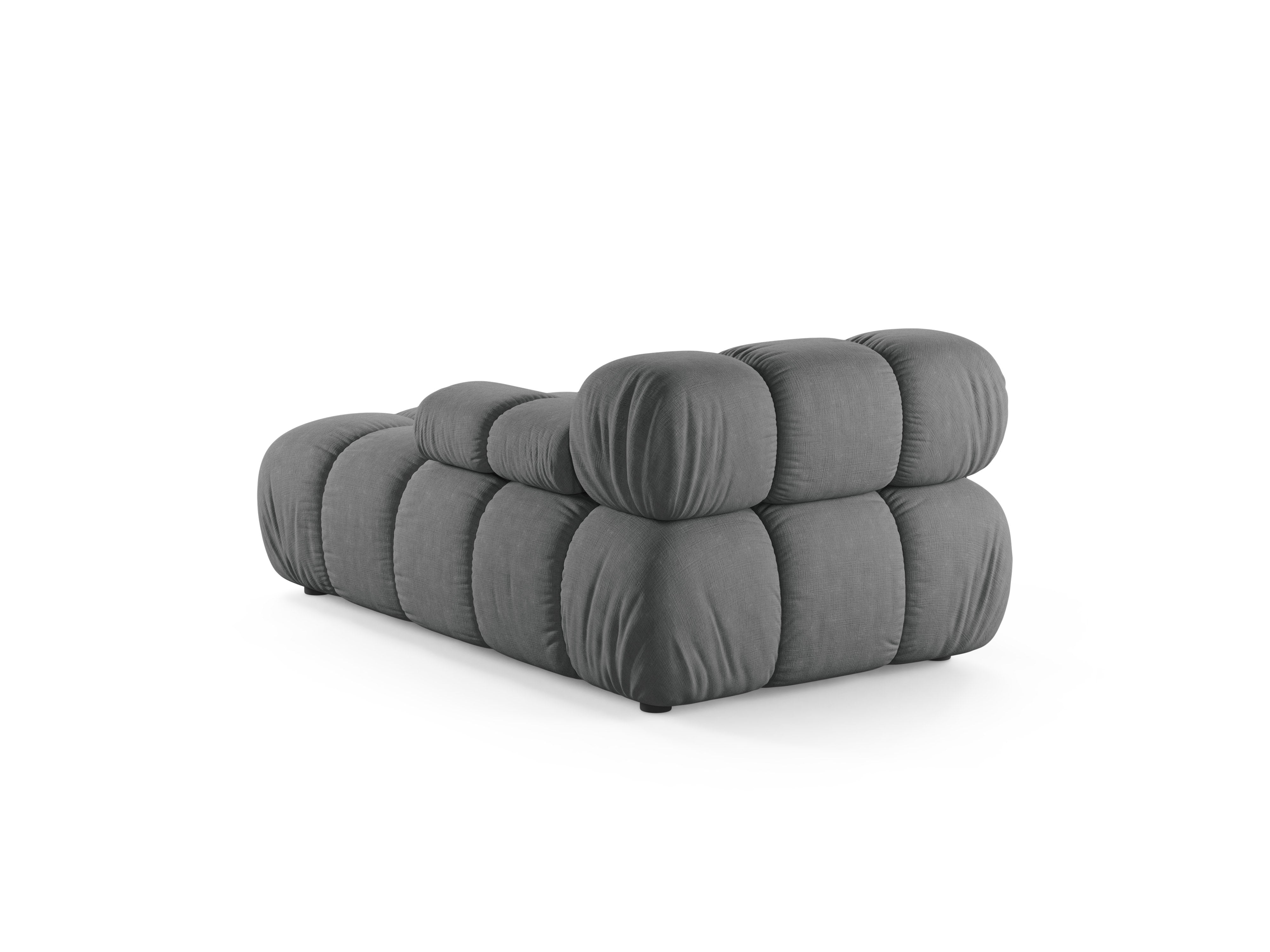 Right-facing chaise lounge BELLIS gray