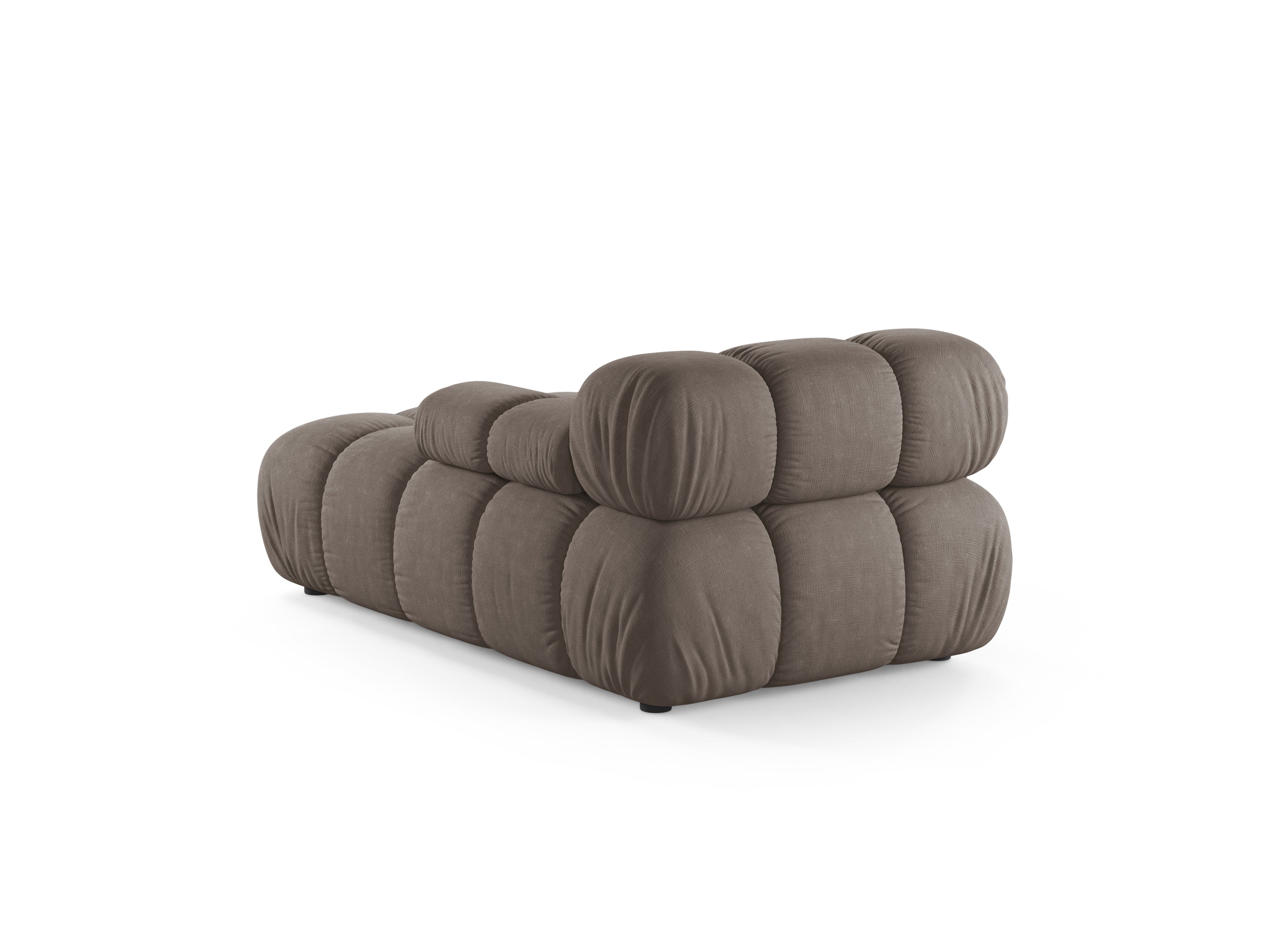 Right-facing chaise longue BELLIS dark cappuccino