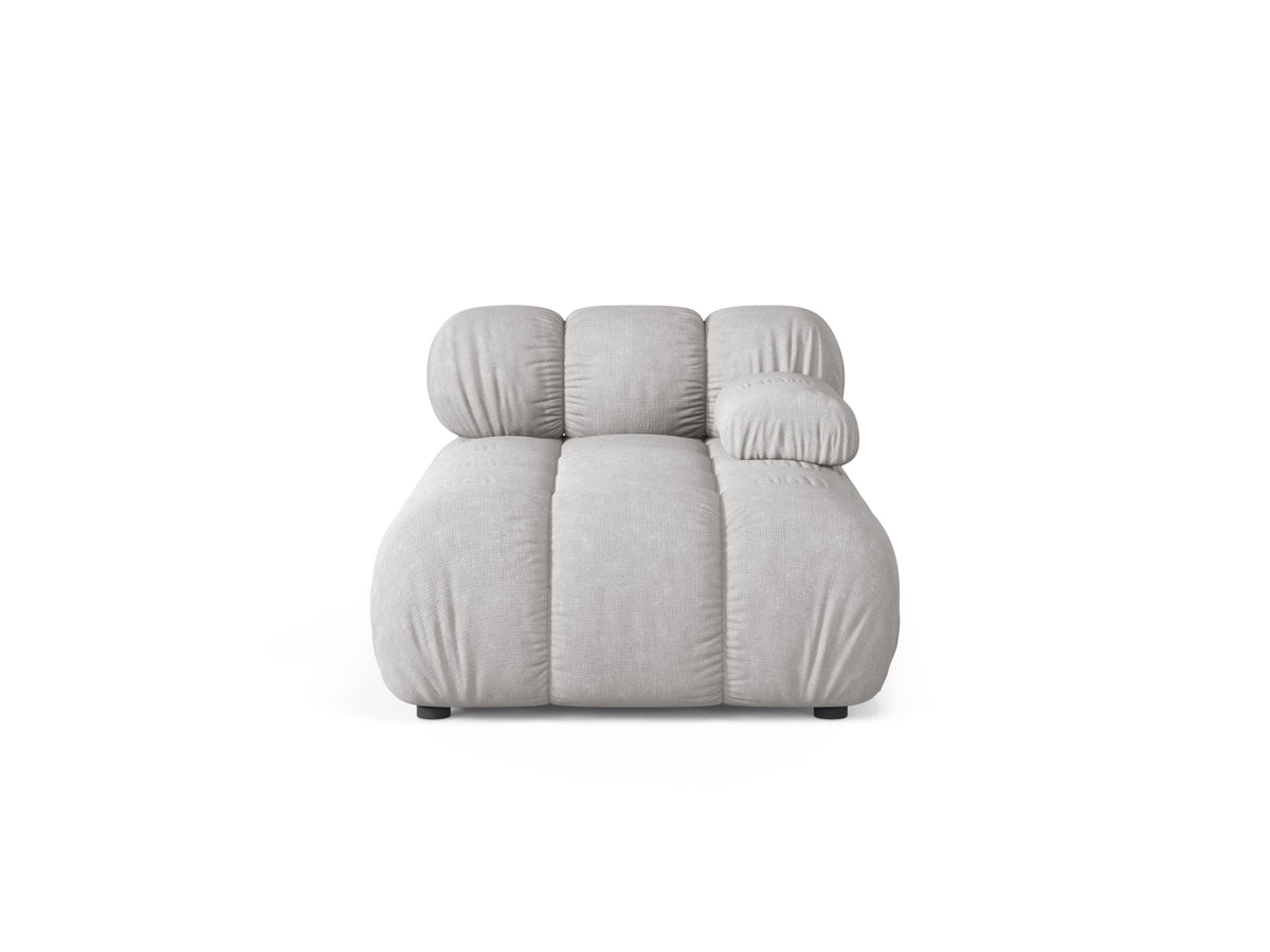 Right-facing chaise lounge BELLIS light gray