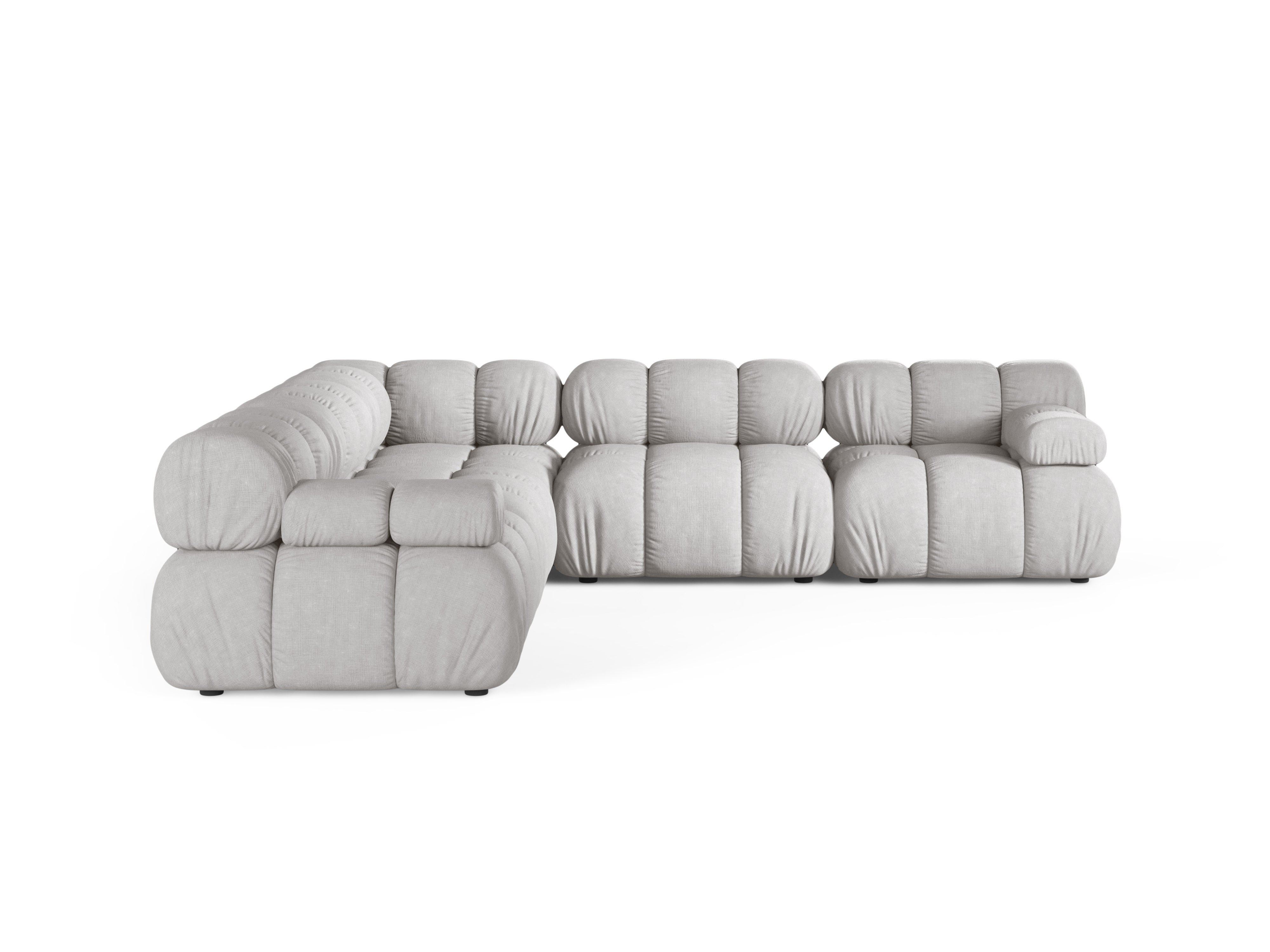 Symmetrical Corner Sofa BELLIS Light Gray