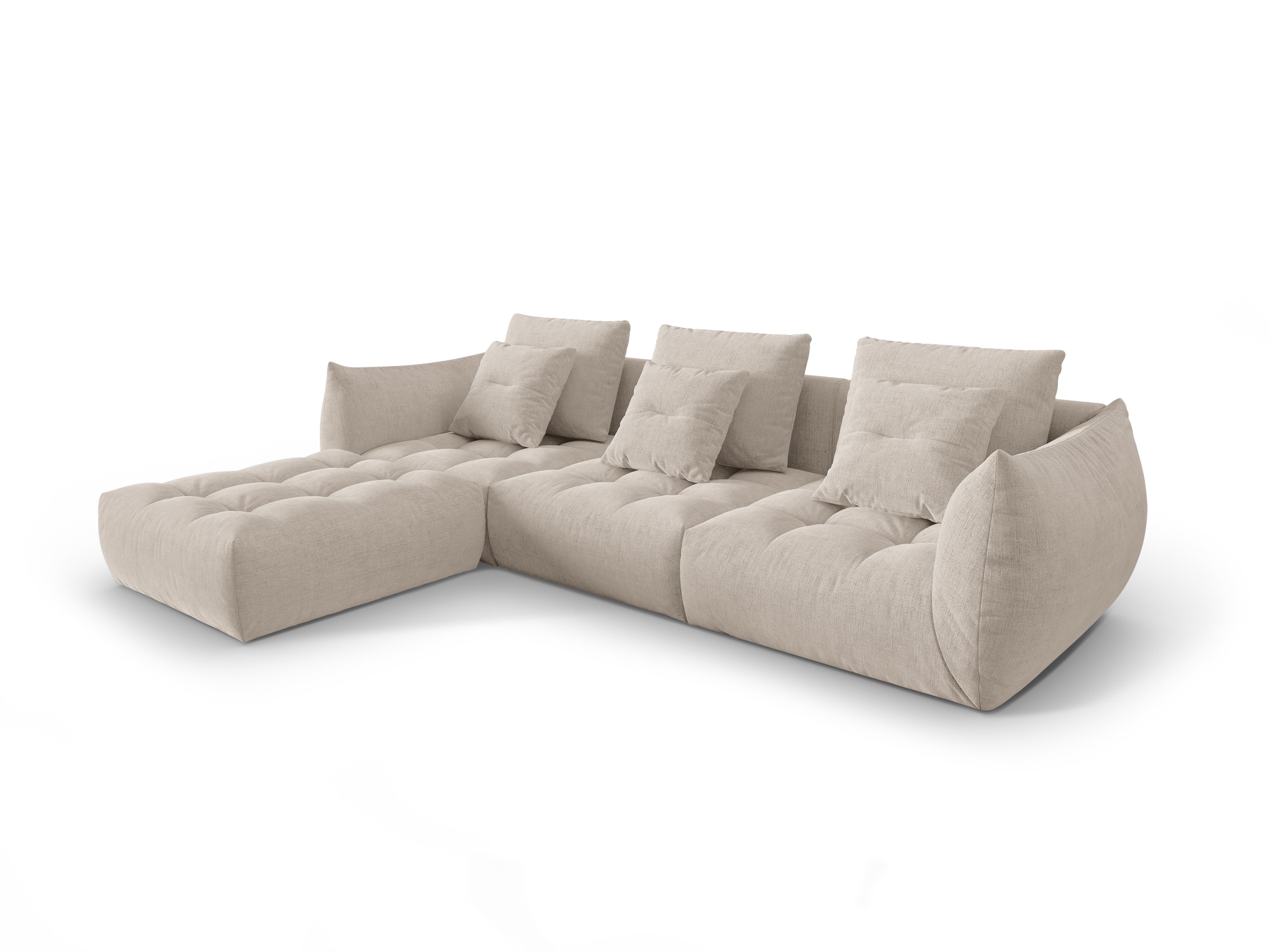Modular Sofa, "Bloom", 2 Seats, Dark Beige, 332x216x95
Made in Europe