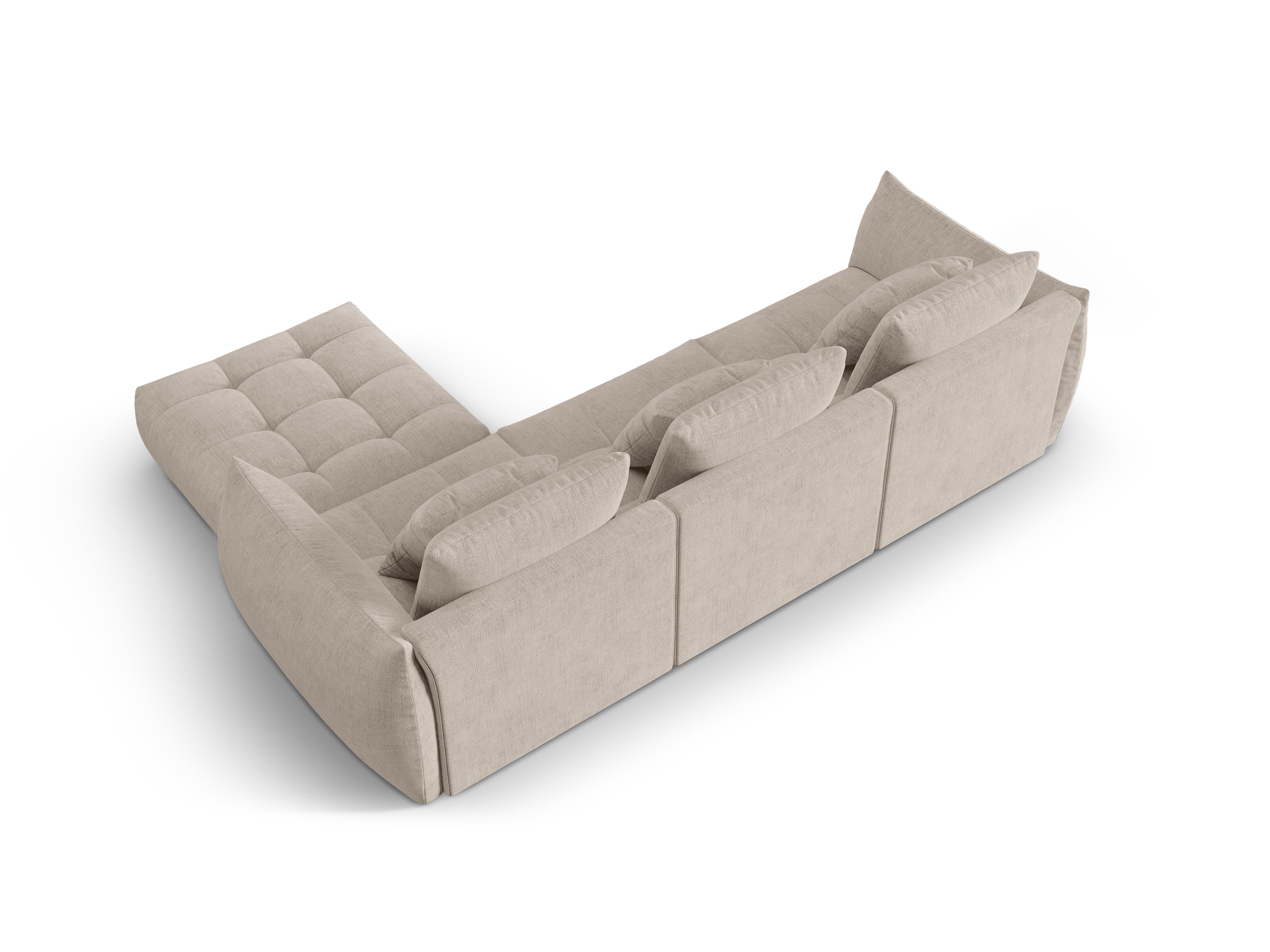 Modular Sofa, "Bloom", 2 Seats, Dark Beige, 332x216x95
Made in Europe