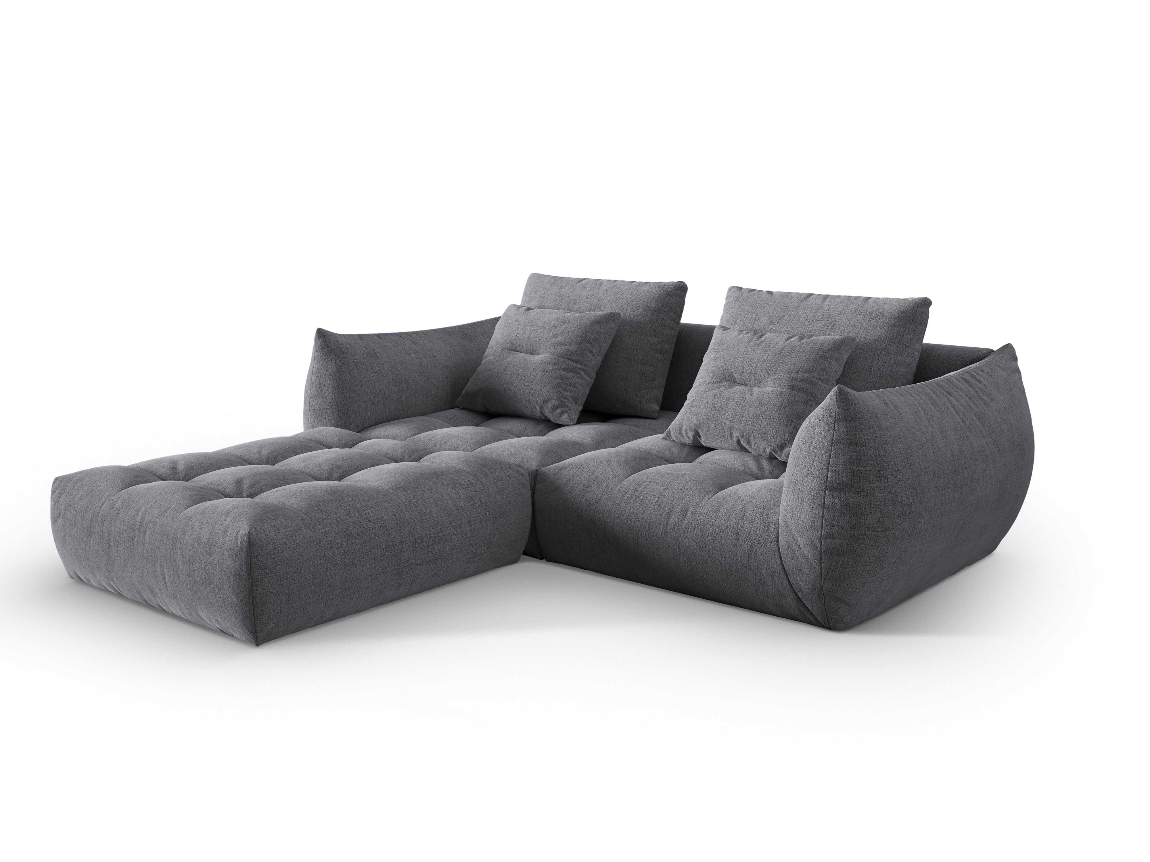 Modular Sofa, "Bloom", 3 Seats, Gray, 232x216x95
Made in Europe