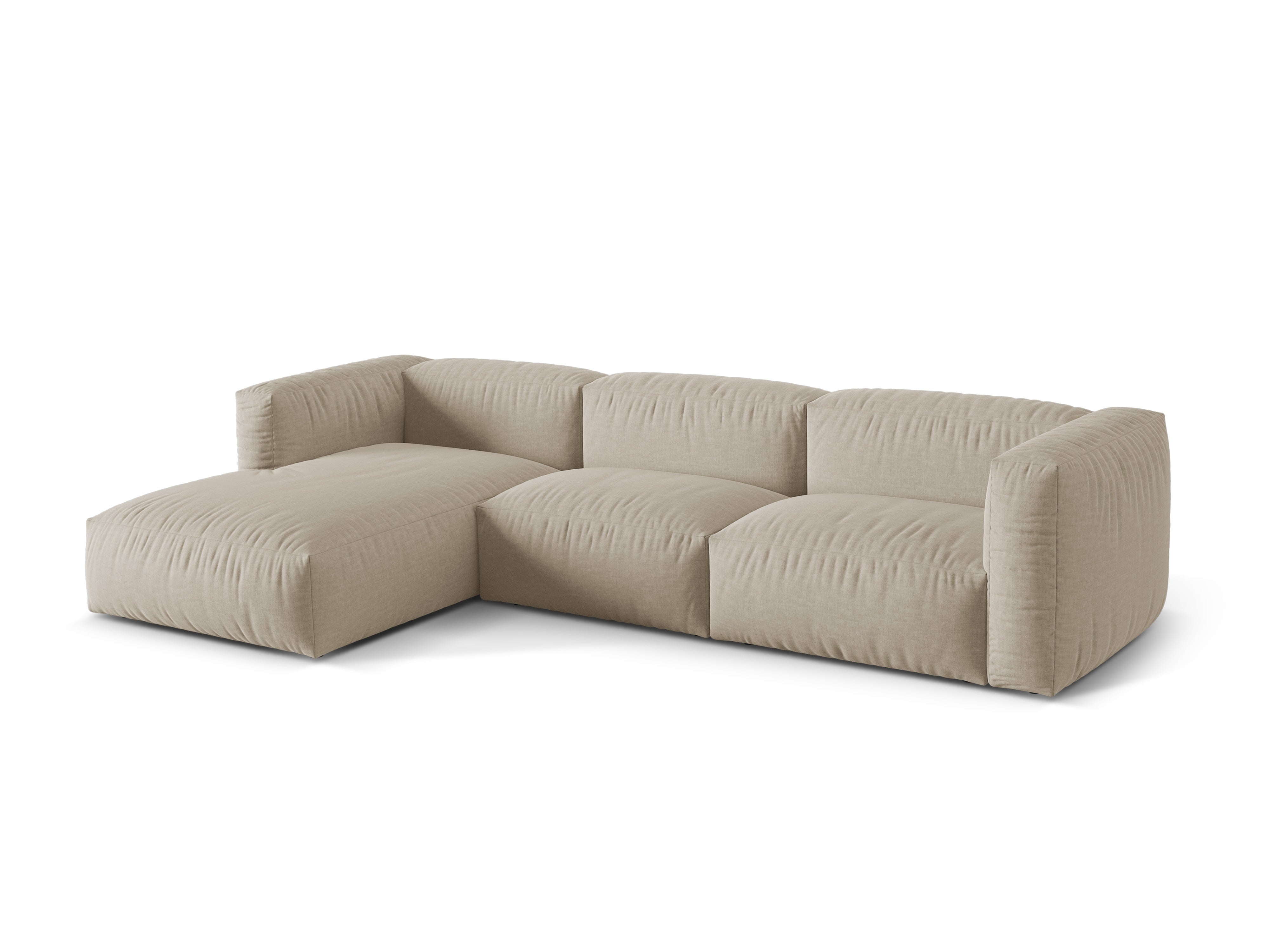 Linkshändige linke Ecke Martin Light Beige
