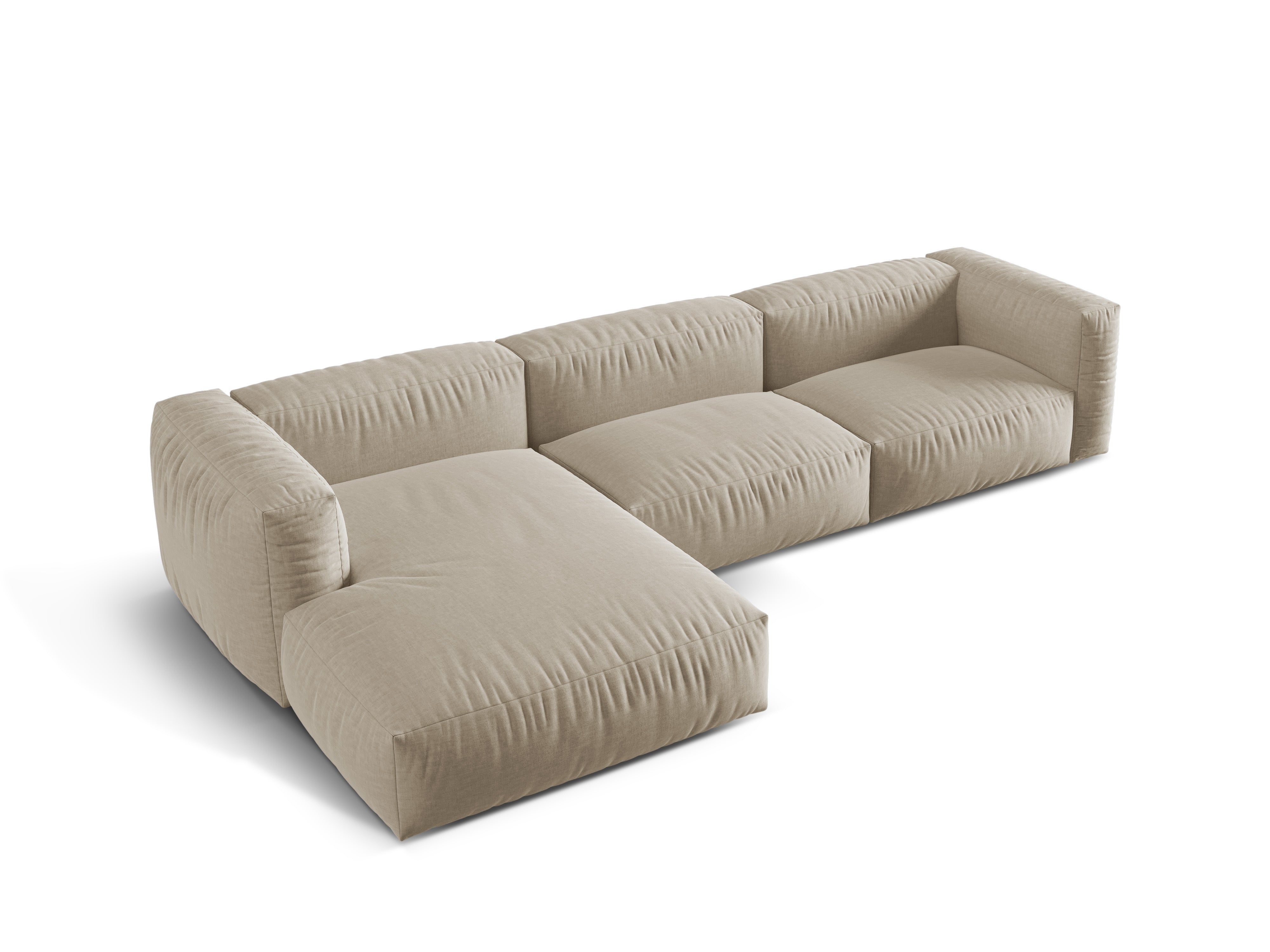 Linkshändige linke Ecke Martin Light Beige