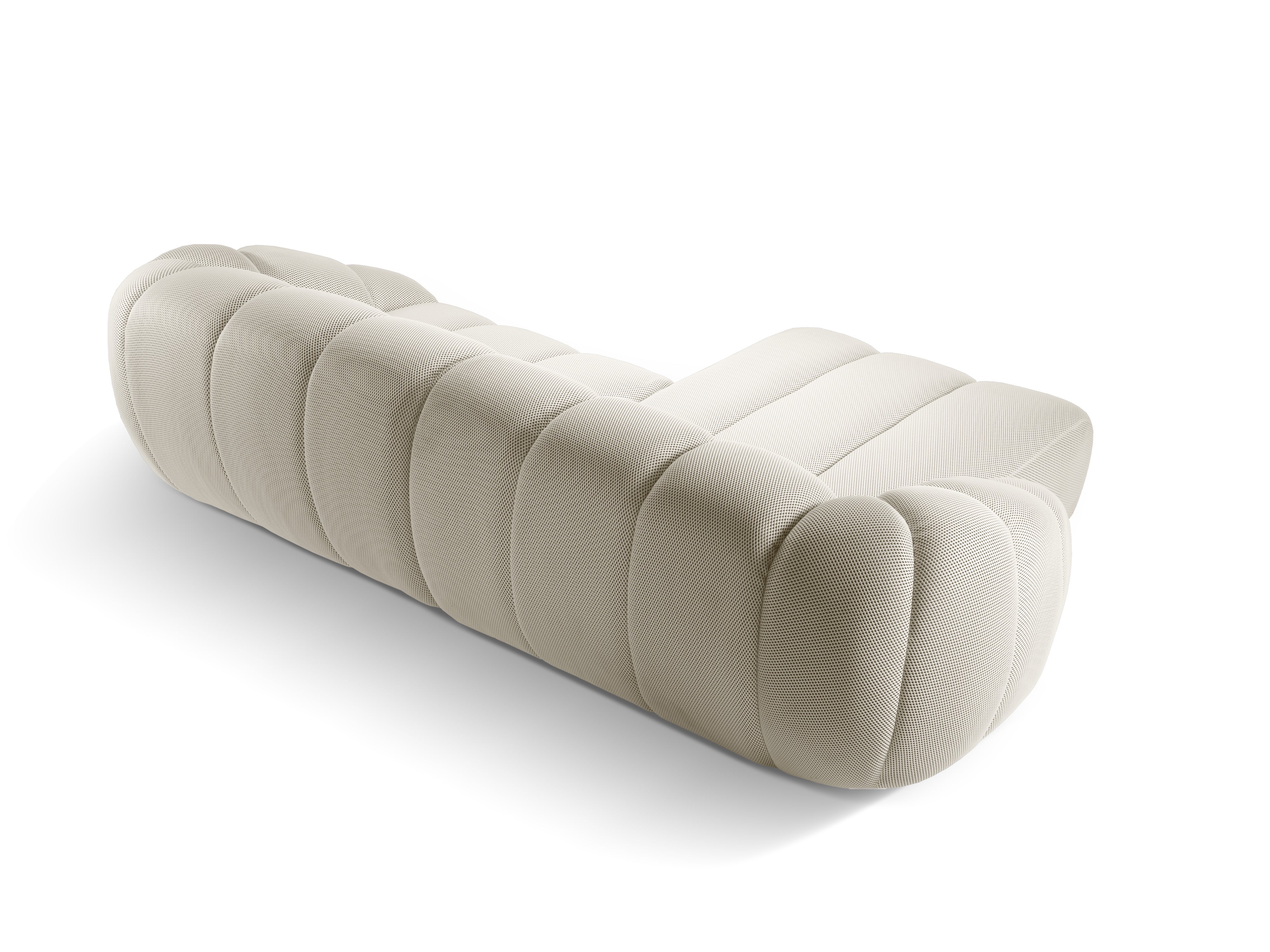 Left Corner Sofa, "Diana", 4 Seats, Light Beige, 334x182x72
Made in Europe