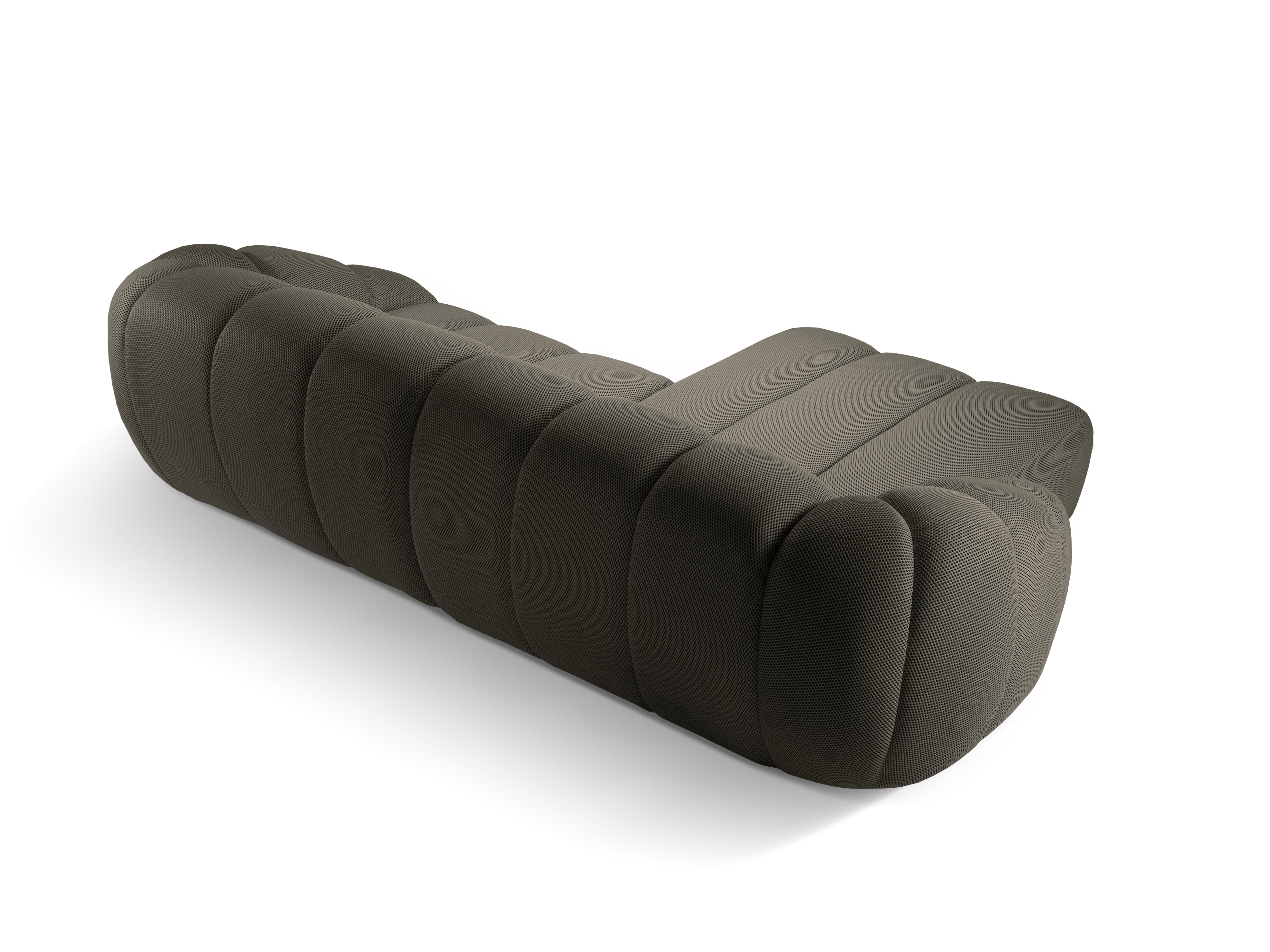 Left Corner Sofa, "Diana", 4 Seats, Steel, 334x182x72
Made in Europe