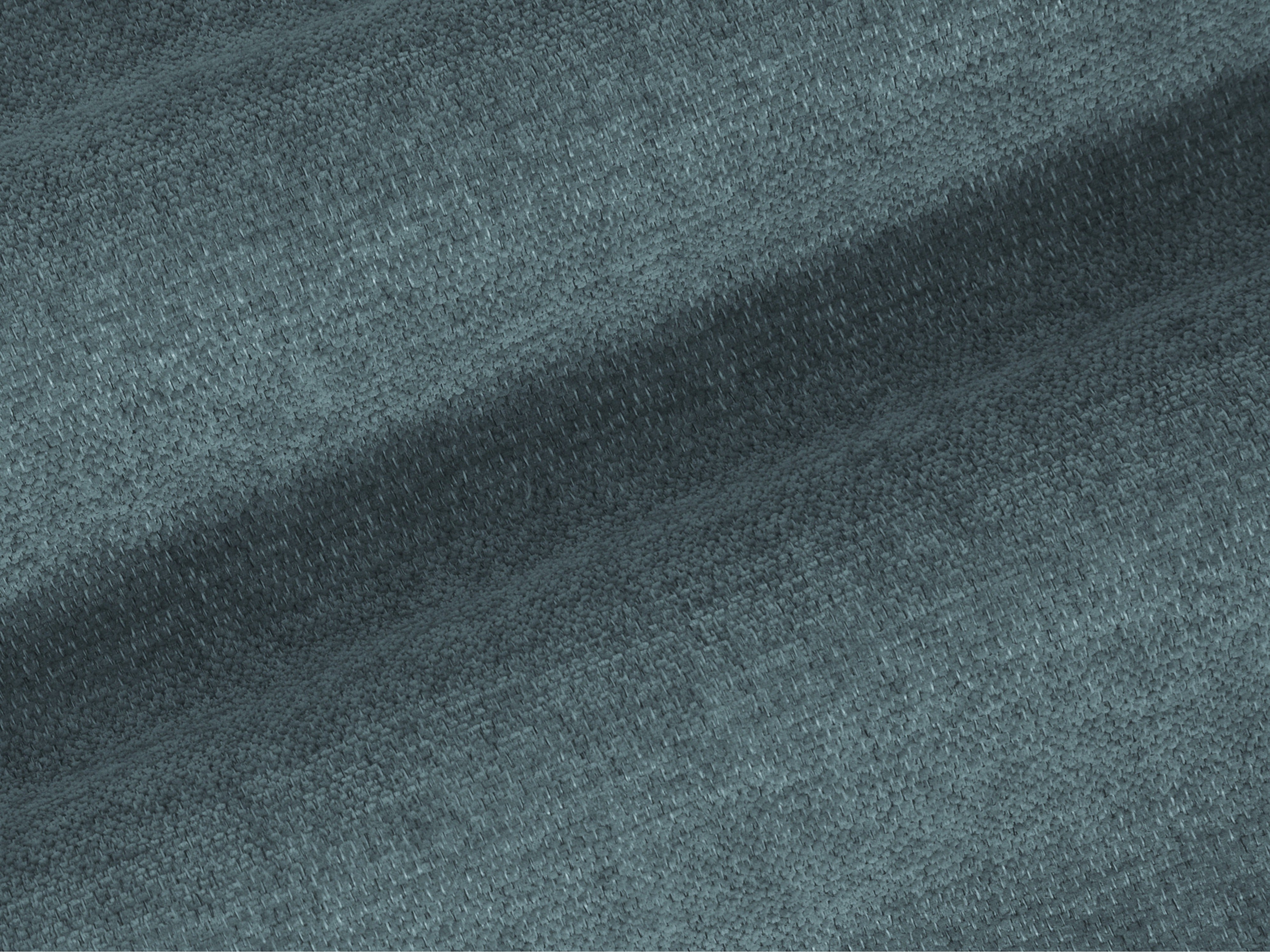 Right-hand corner sofa LISA light blue chenille