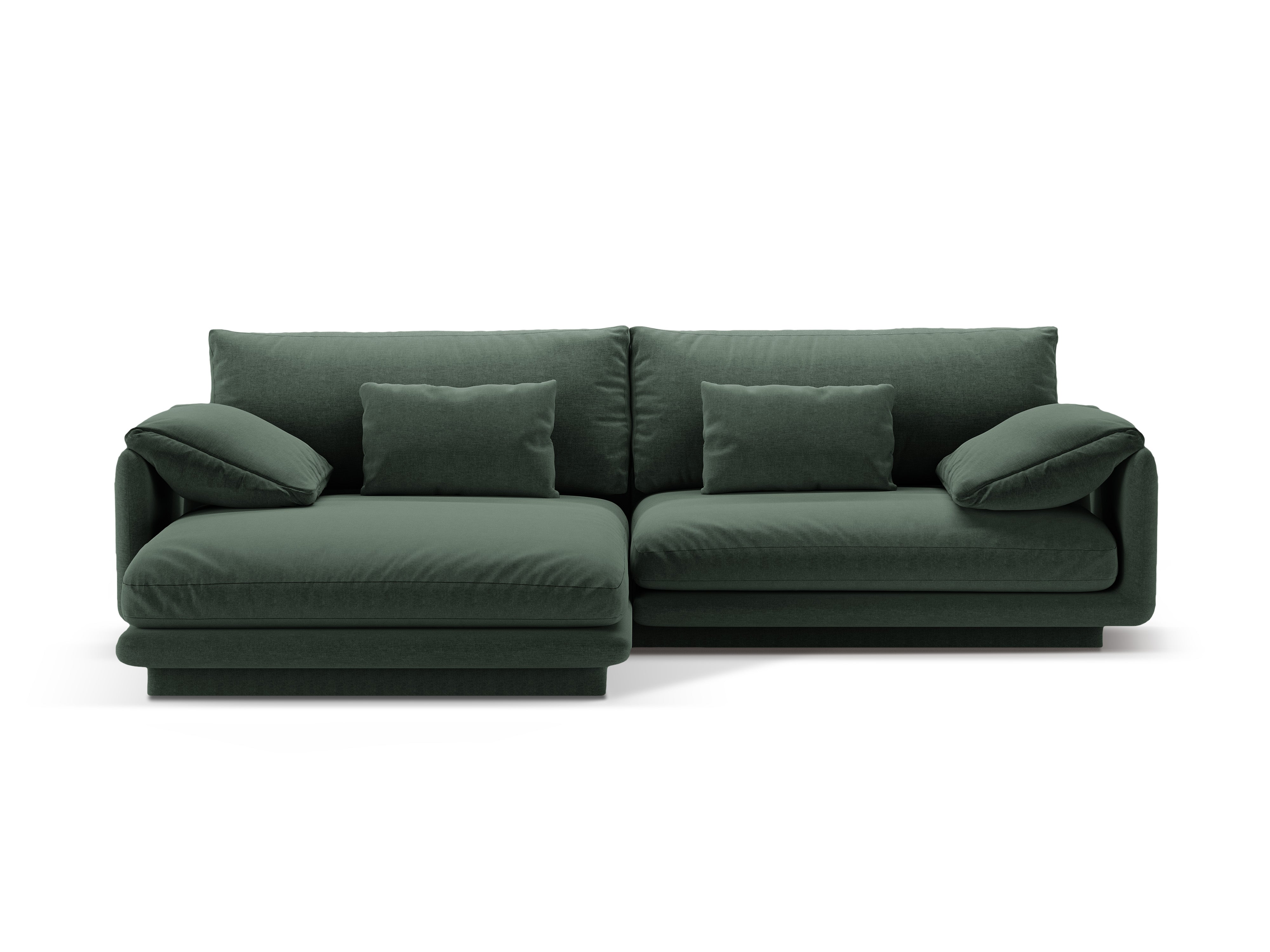 Left-handed 4-person corner Torino Green