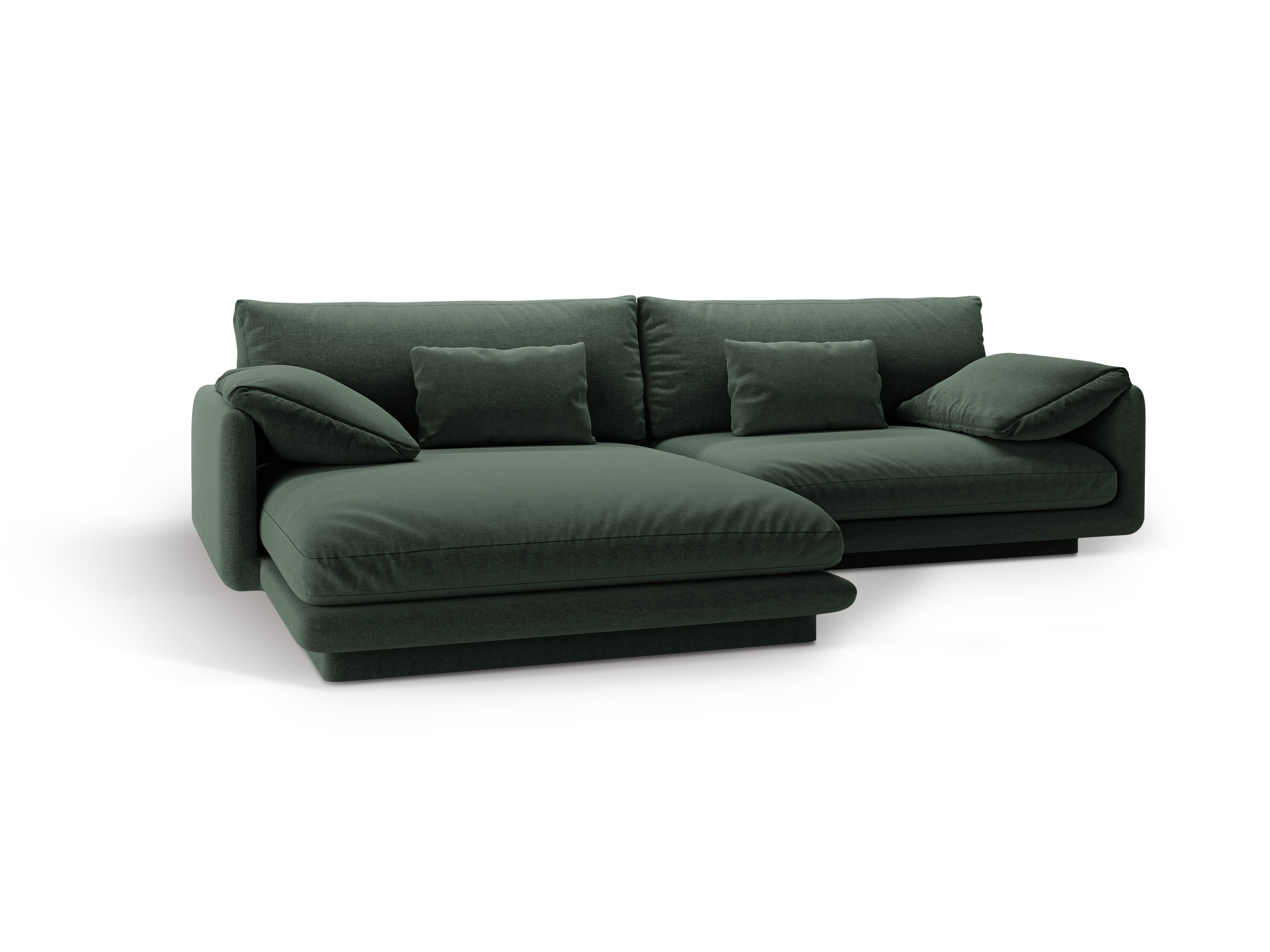 Left-handed 4-person corner Torino Green