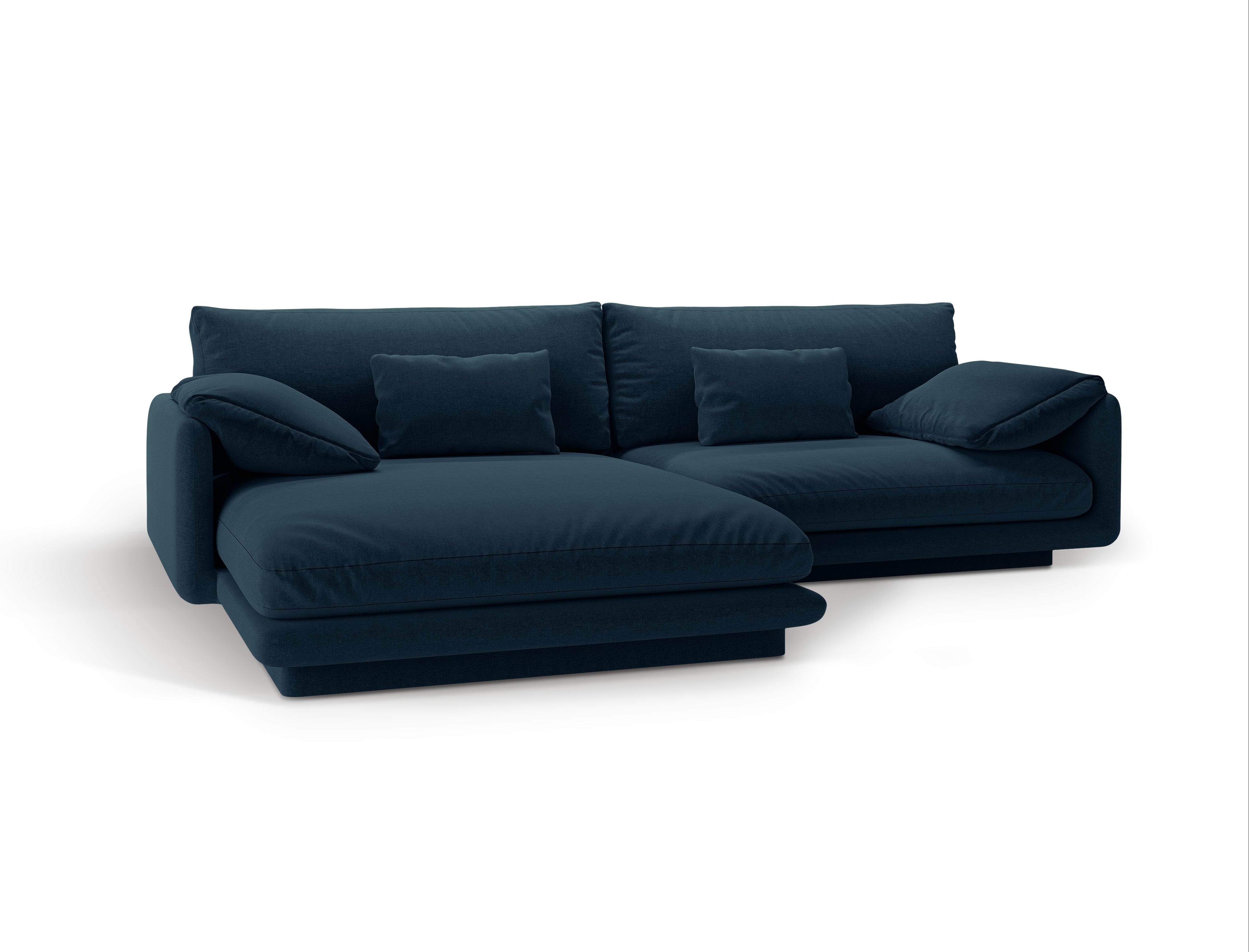 Linkshänder 4-Sitzer Turina Marine Blue Ecke