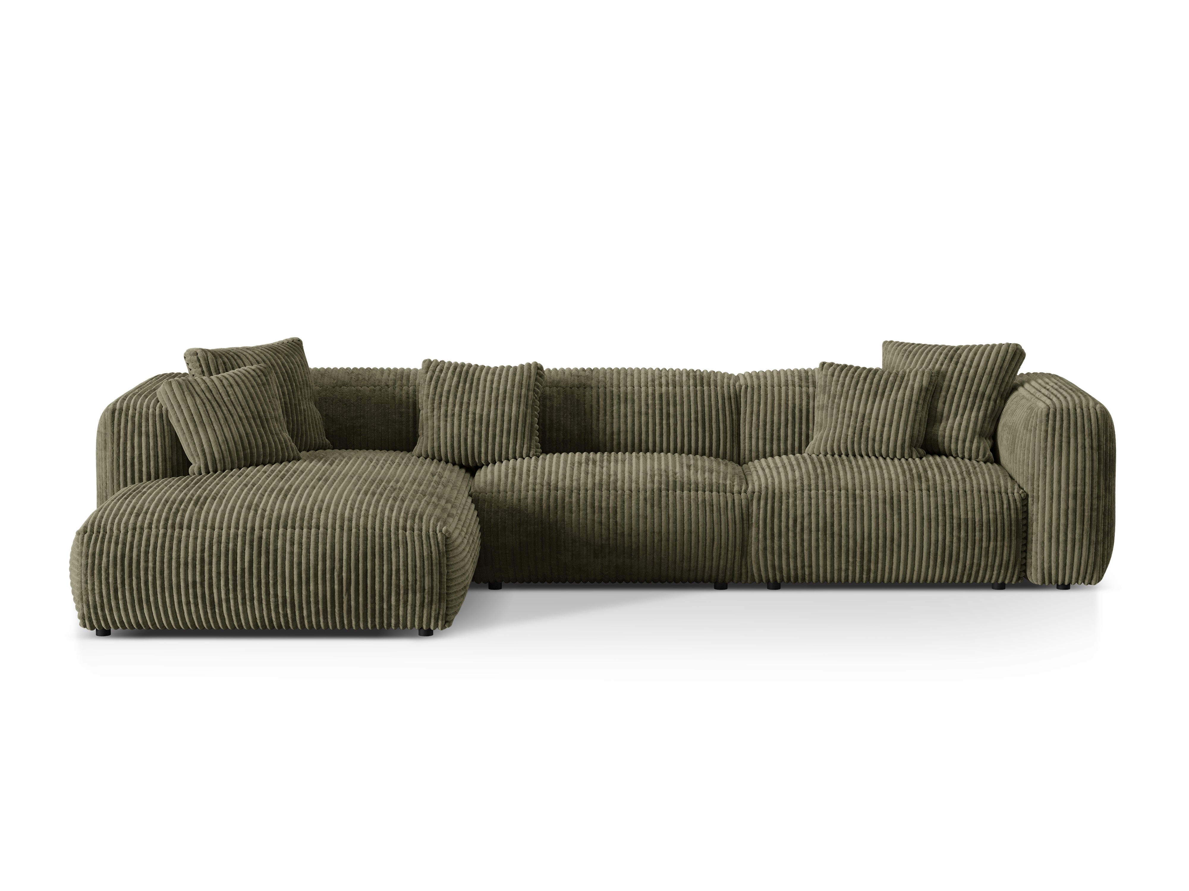 Linkshänder 3-Personen-Ecke Martina Green Cord