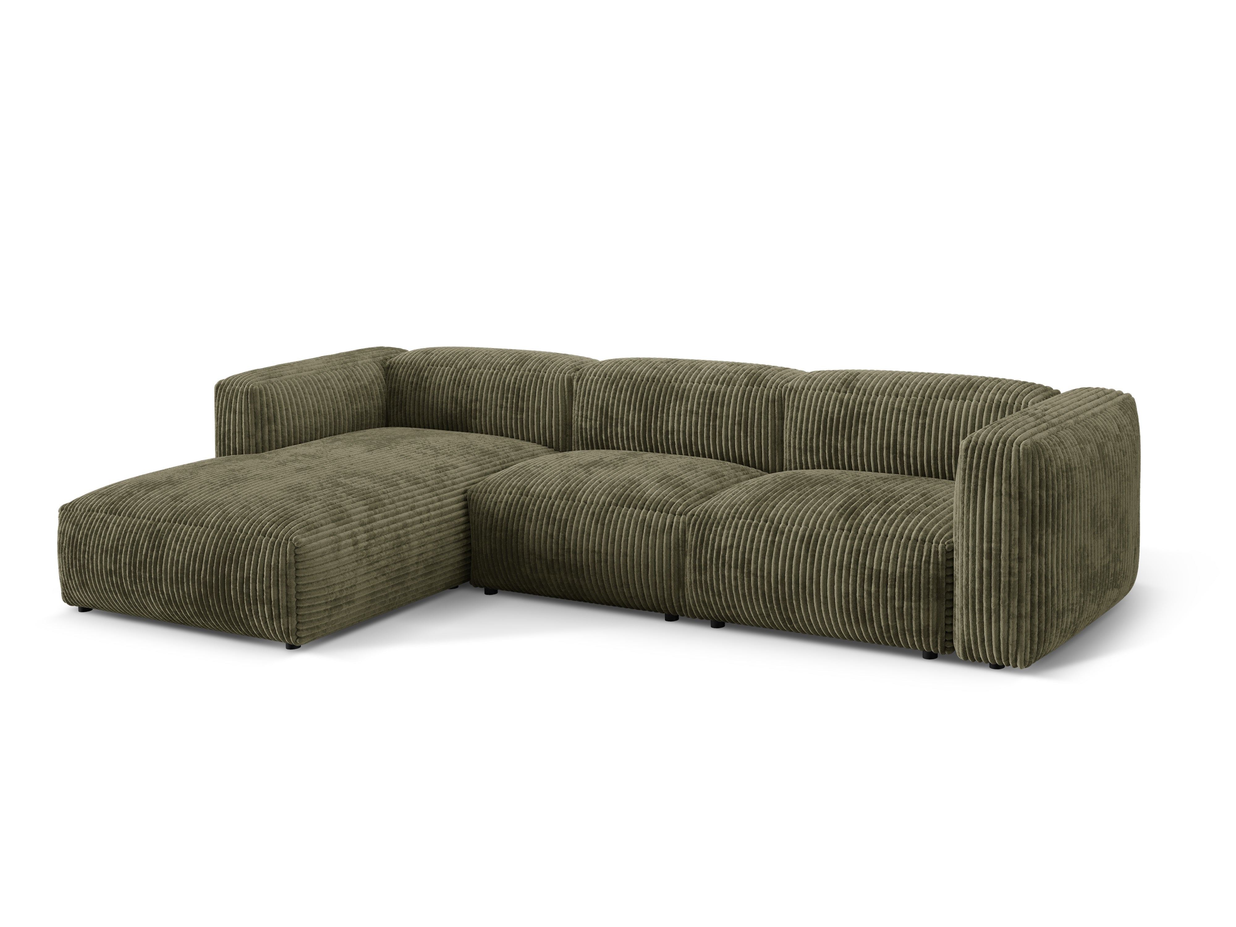 Linkshänder 3-Personen-Ecke Martina Green Cord