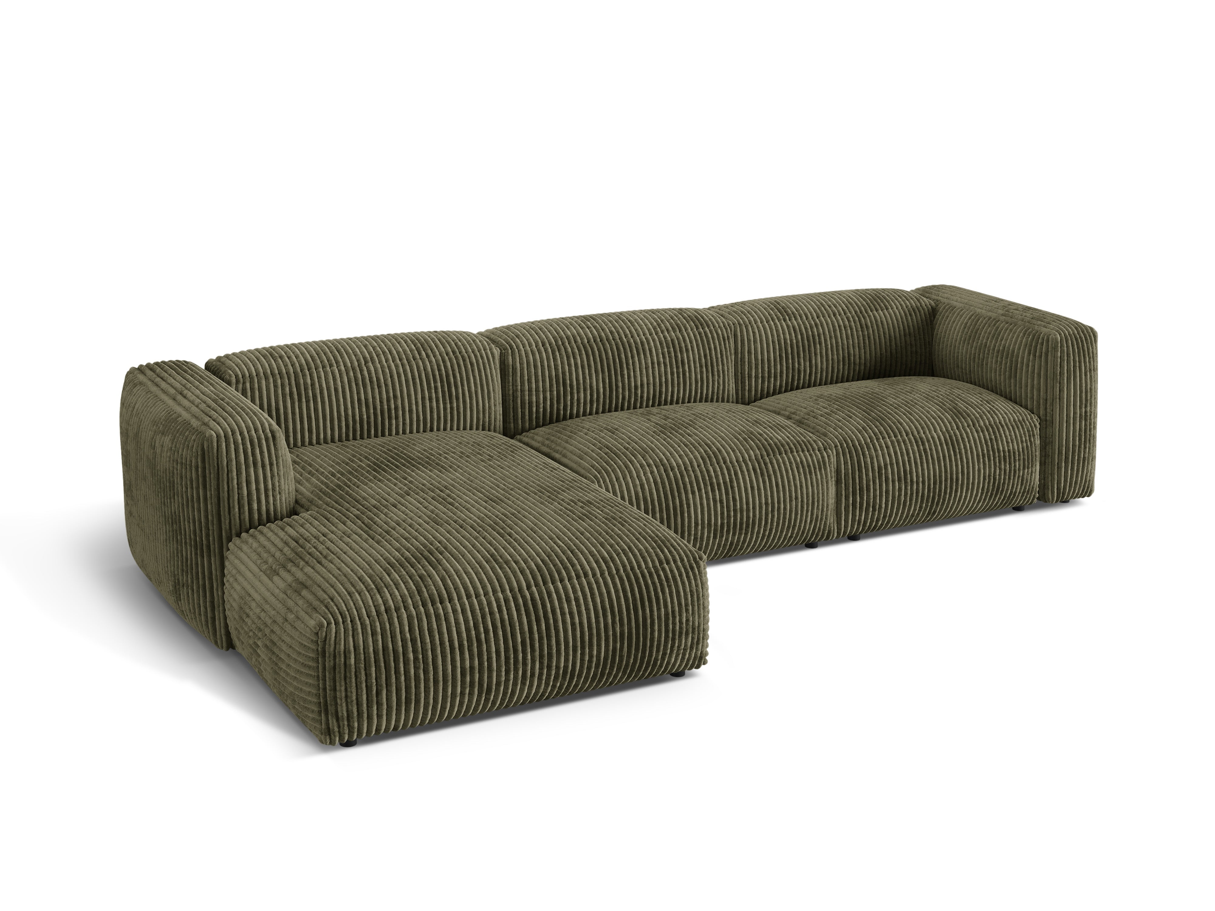 Linkshänder 3-Personen-Ecke Martina Green Cord
