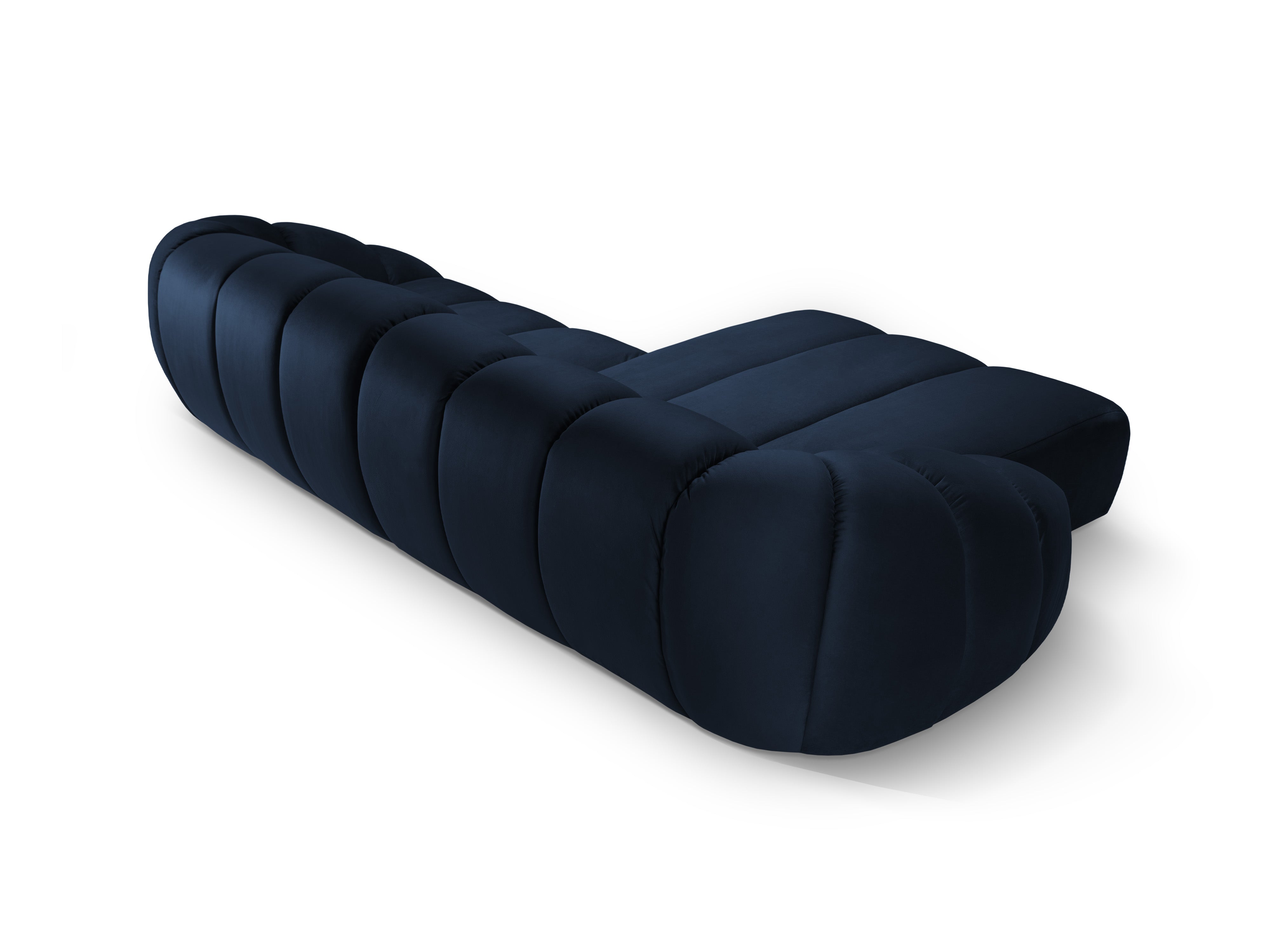 Velvet Linksecke Sofa, "Diana", 4 Sitze, Royal Blue, 334x182x72
In Europa gemacht
