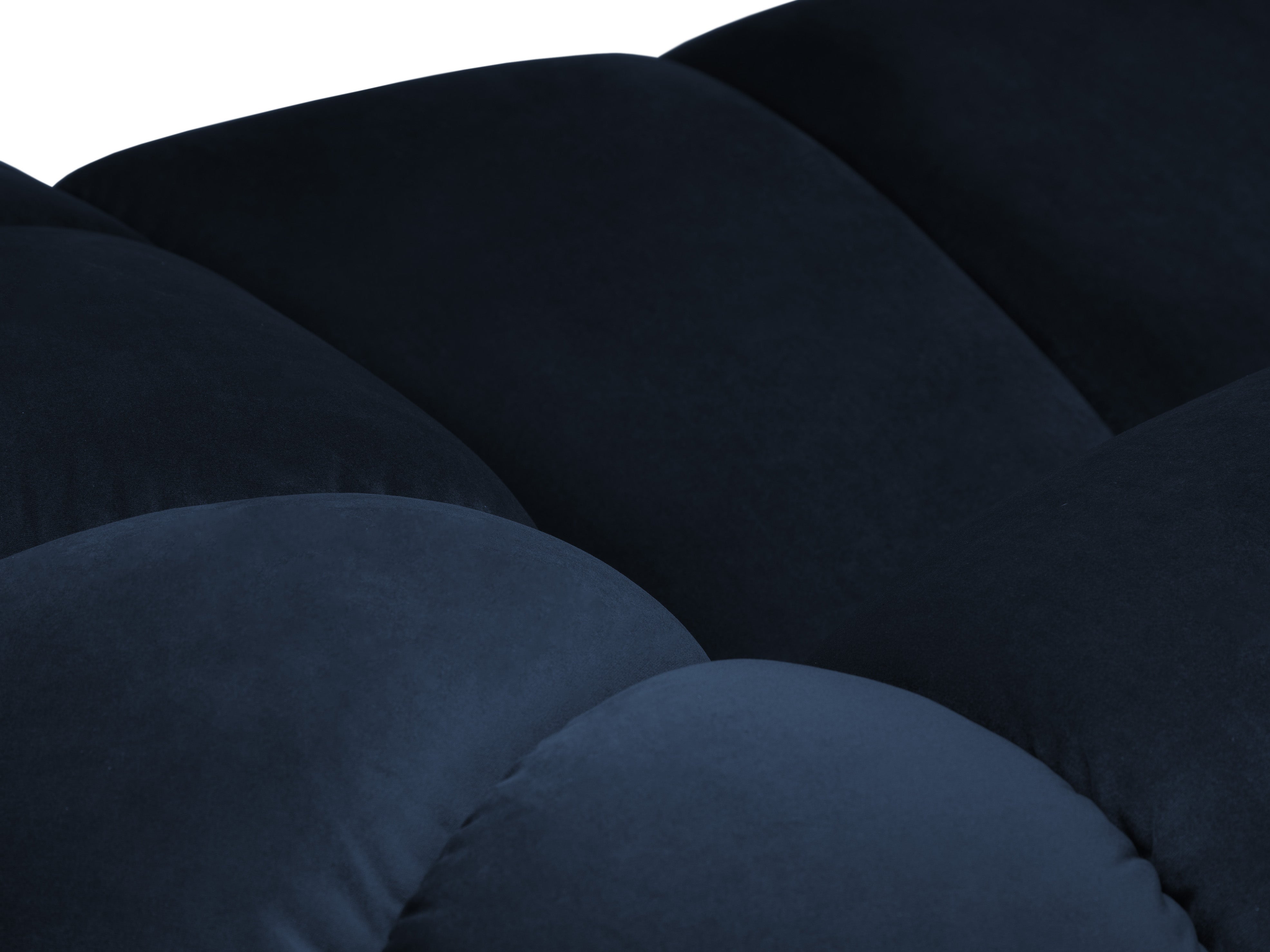 Velvet Linksecke Sofa, "Diana", 4 Sitze, Royal Blue, 334x182x72
In Europa gemacht