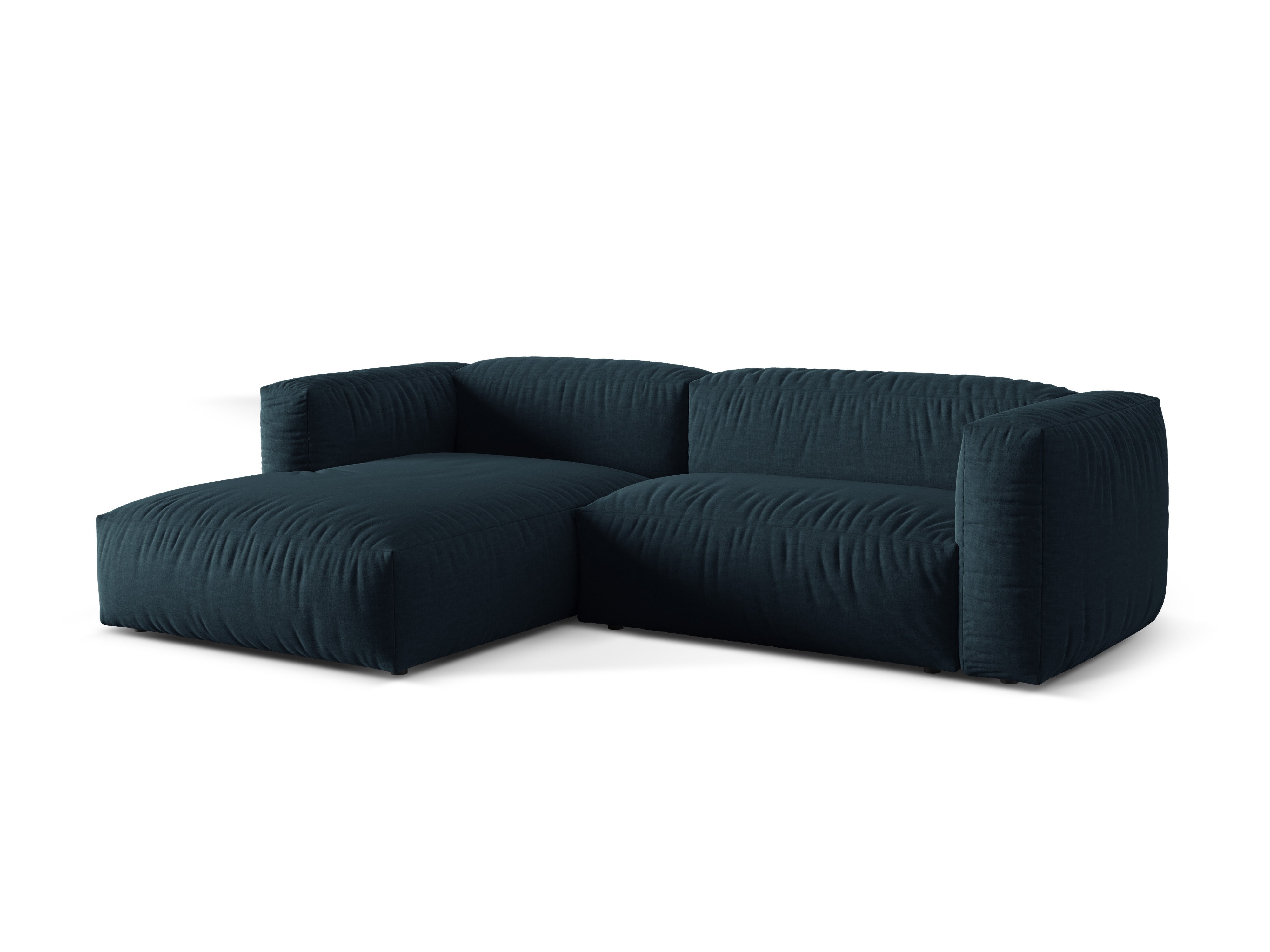 Linke Ecke von 2-Personen Blue Denim