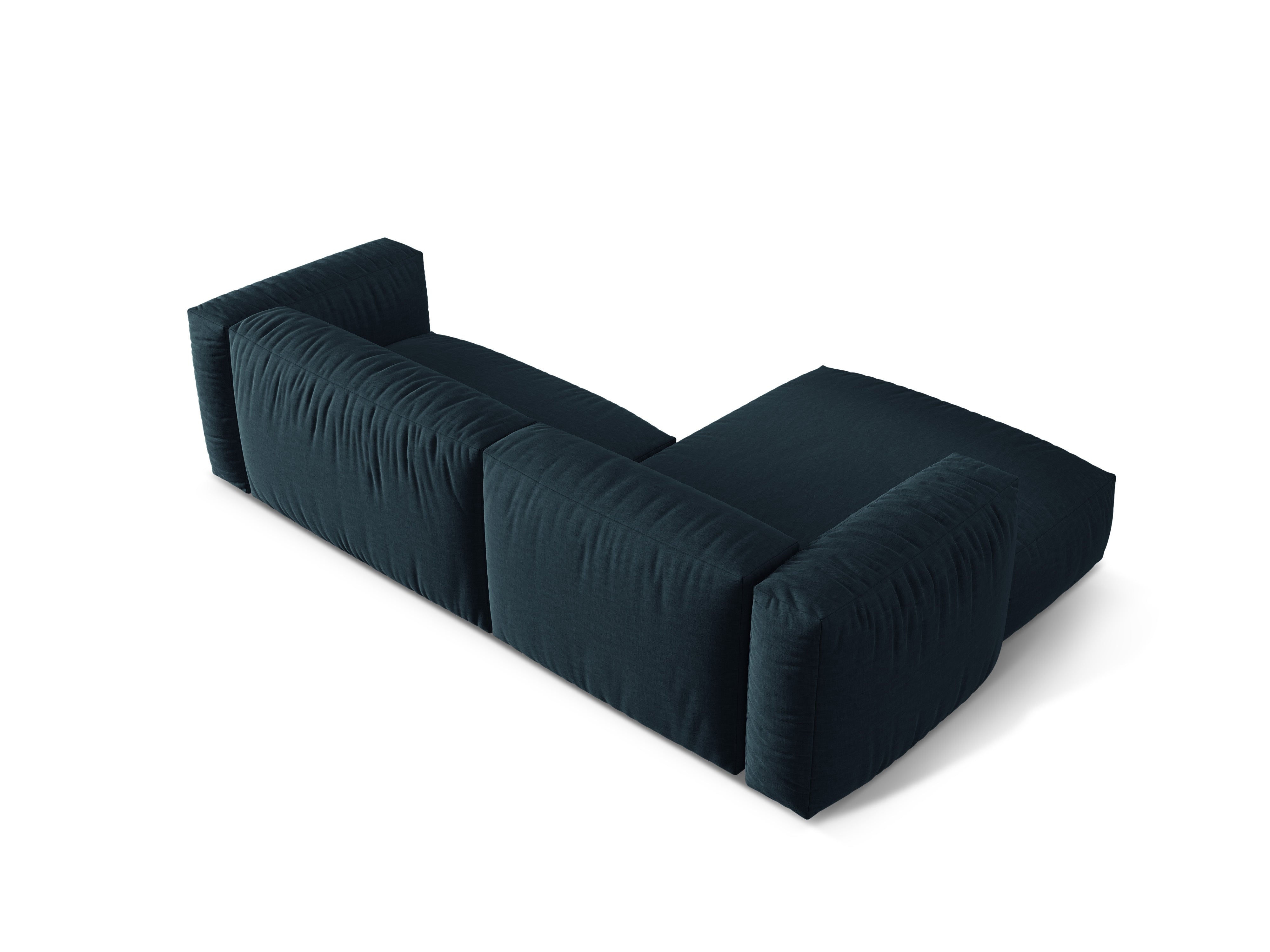 Linke Ecke von 2-Personen Blue Denim