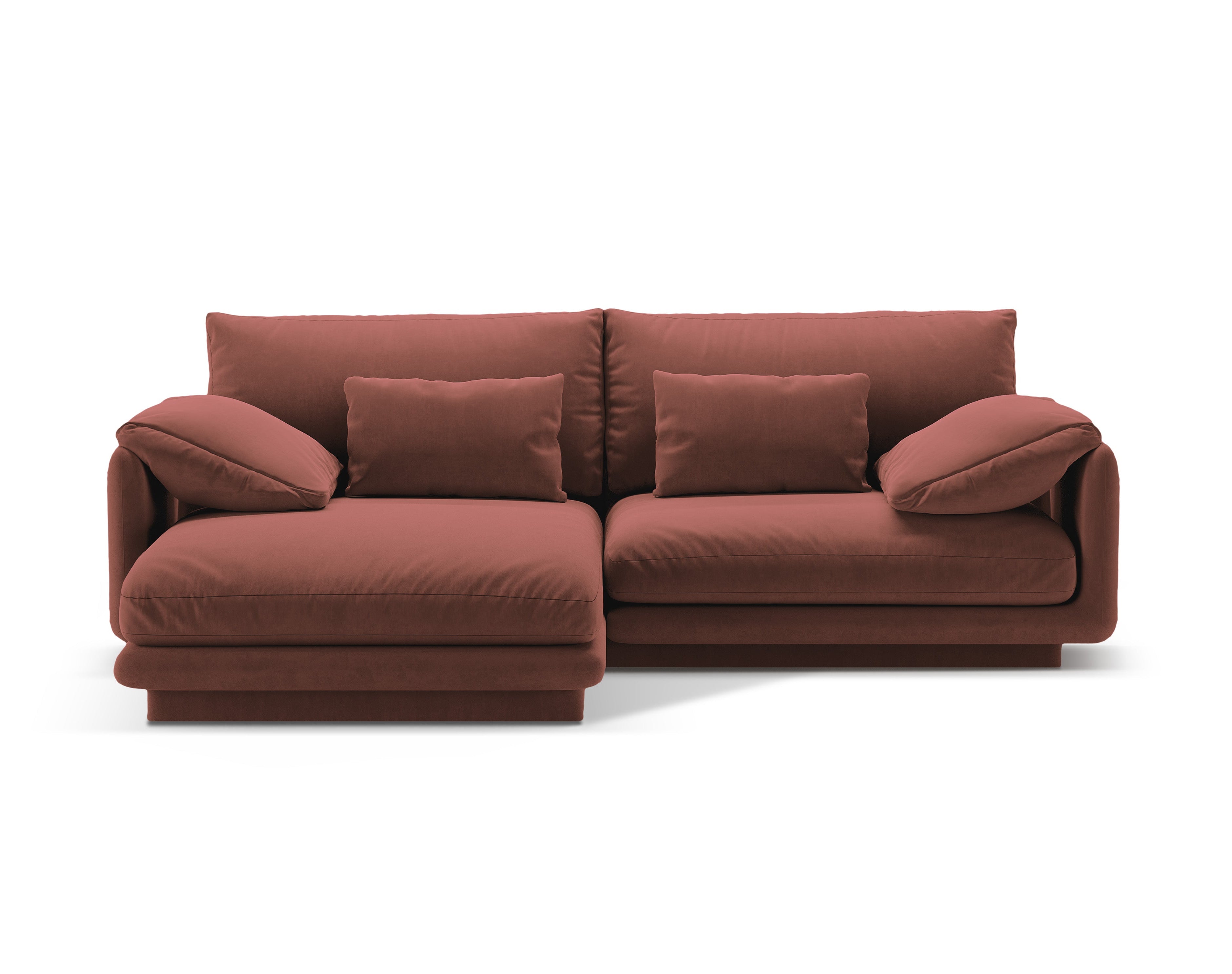 Torino Cuoio, 3-person velvet, 3-person left-sided corner