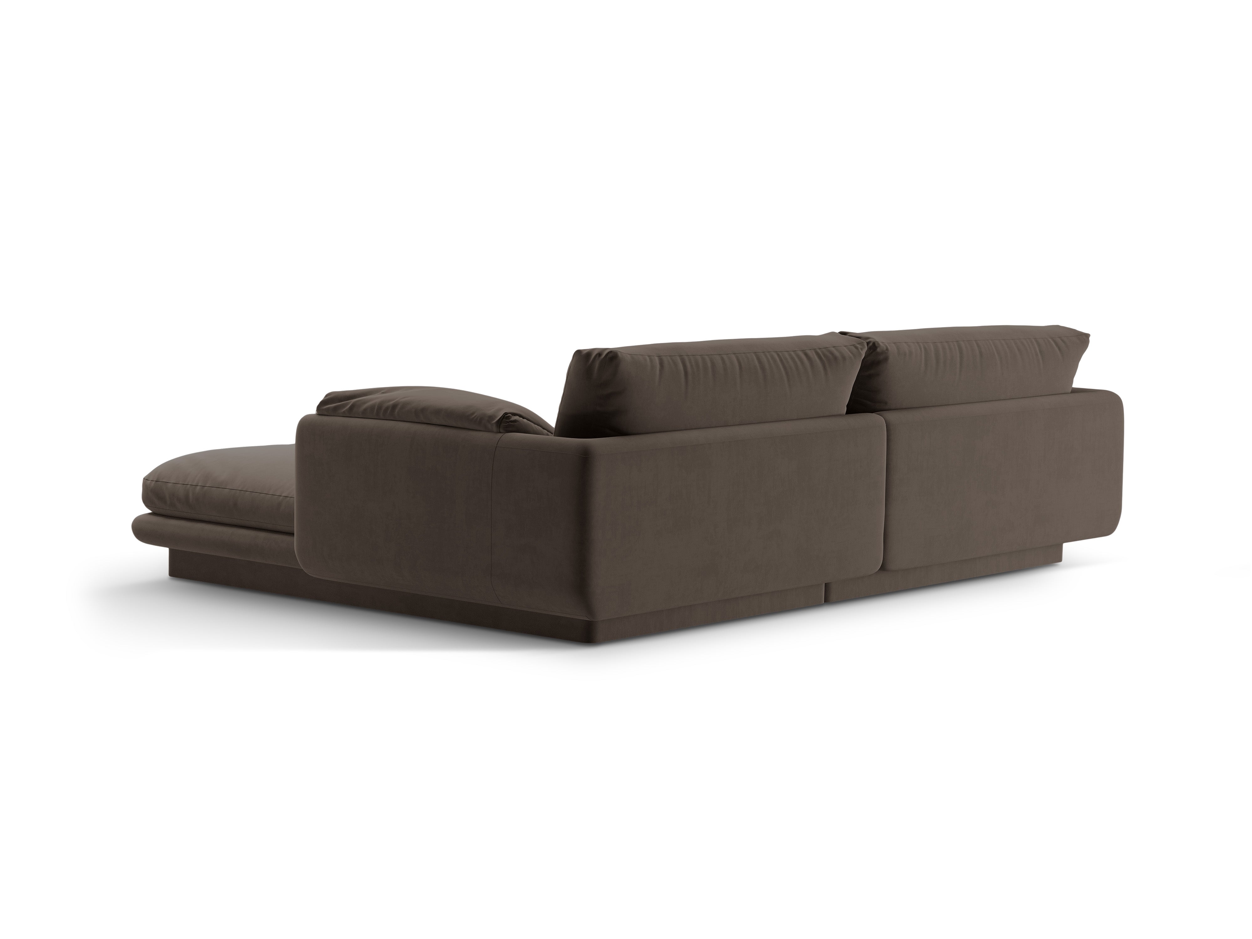 Velvet 3-person left-handed Torino Heban bronze corner